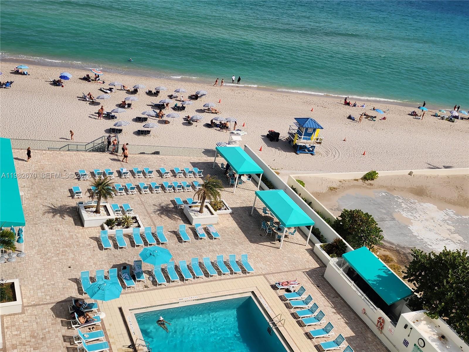 Photo of 3725 Ocean Dr  #1619, Hollywood, Florida, 33019 - Private Beach Access