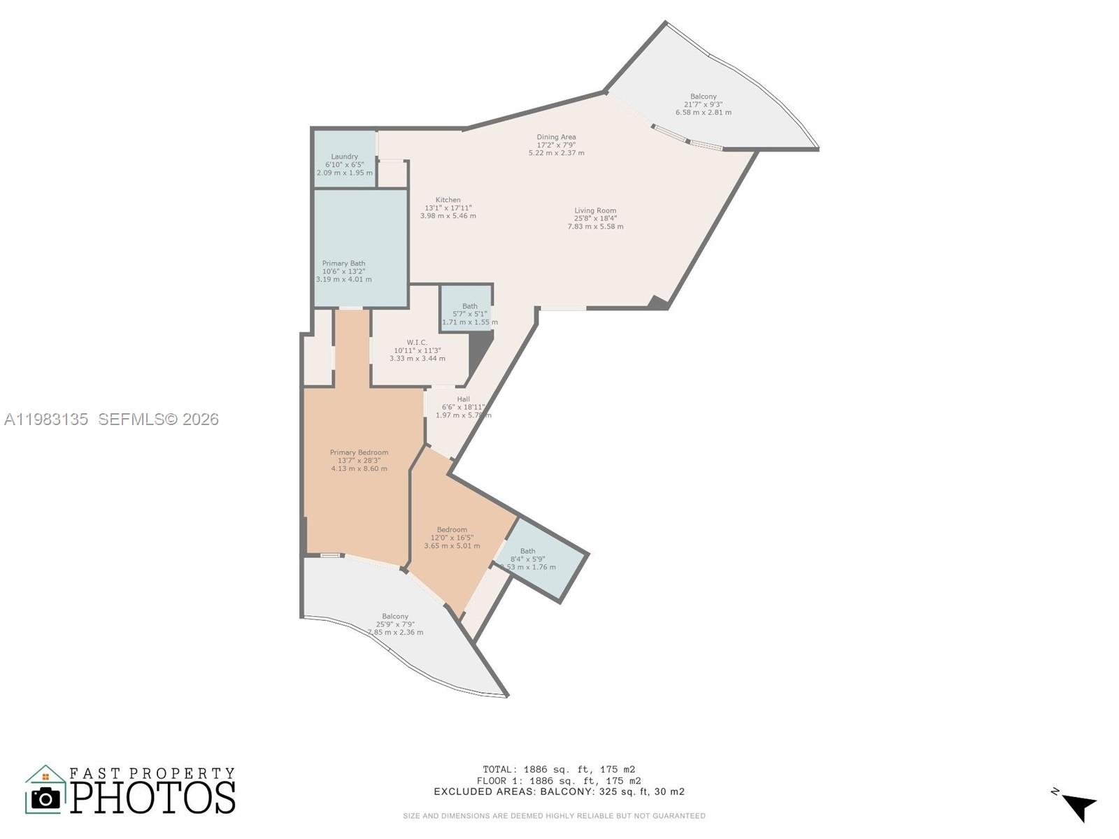 Photo of 17201 Collins Ave  #704, Sunny Isles Beach, Florida, 33160 - 