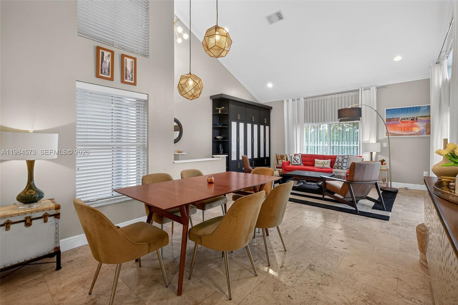 Photo of 1860 Sweetbay Way  (1860), Hollywood, Florida, 33019 - Dining and Main living room