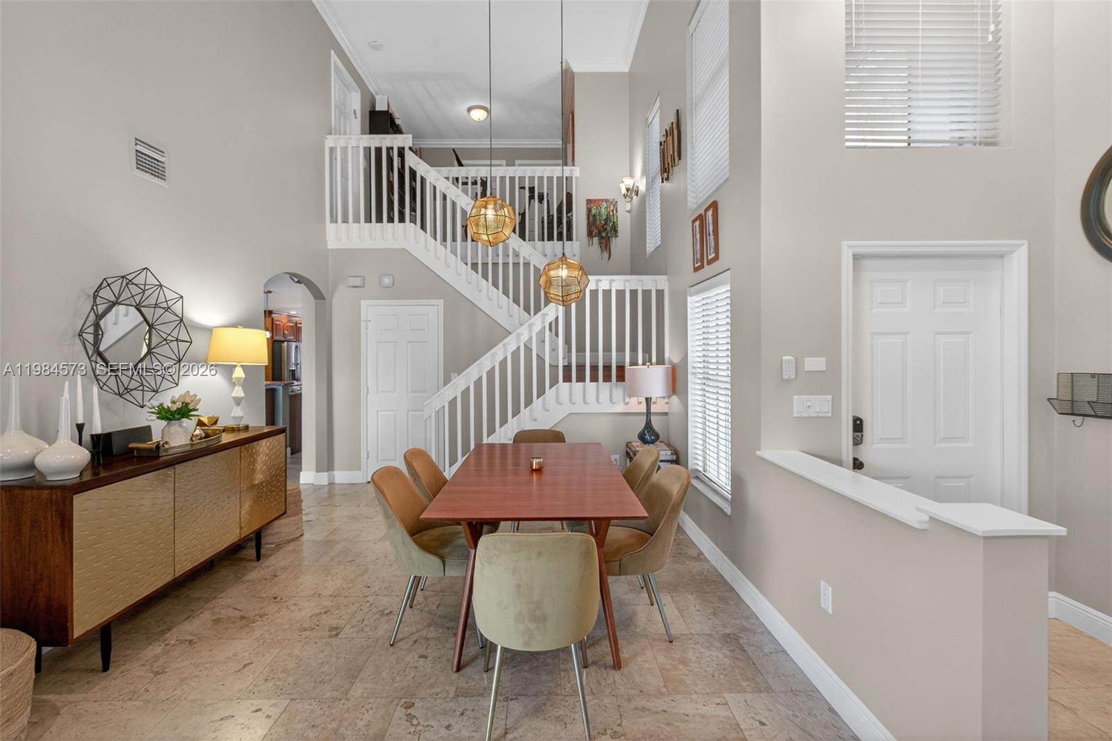 Photo of 1860 Sweetbay Way  (1860), Hollywood, Florida, 33019 - Dining area / Entry and main living room
