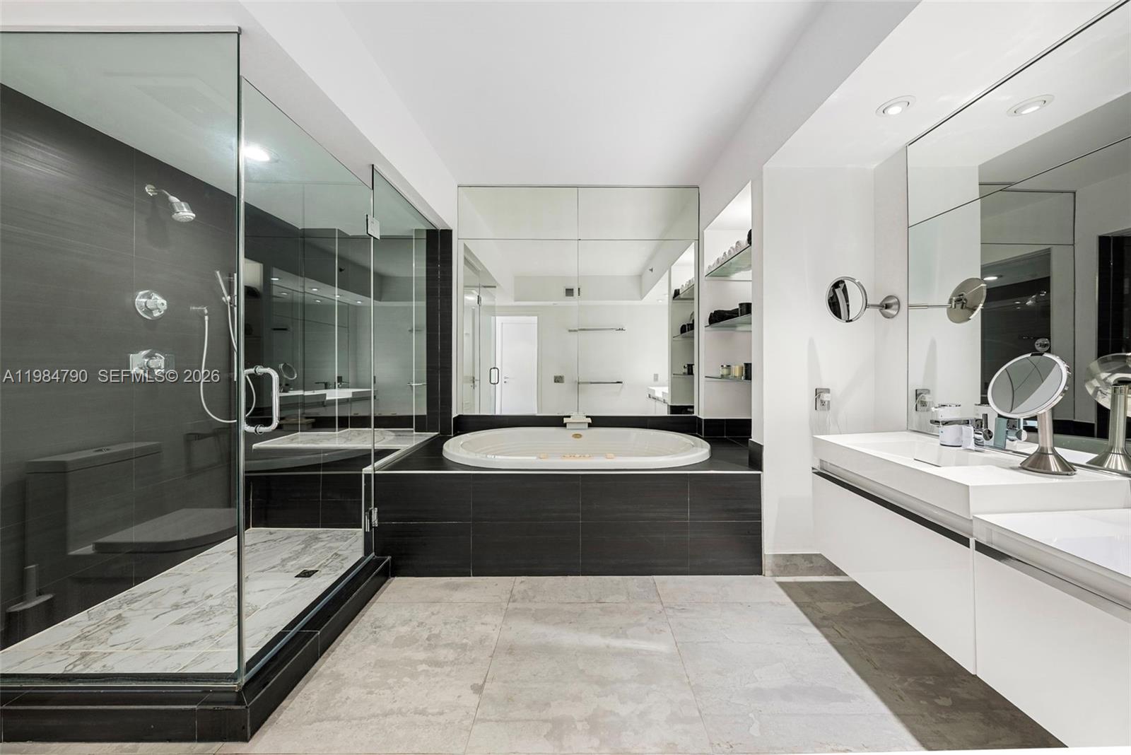 Photo of 450 Alton Rd  #1507, Miami Beach, Florida, 33139 - MASTER BATHROOM