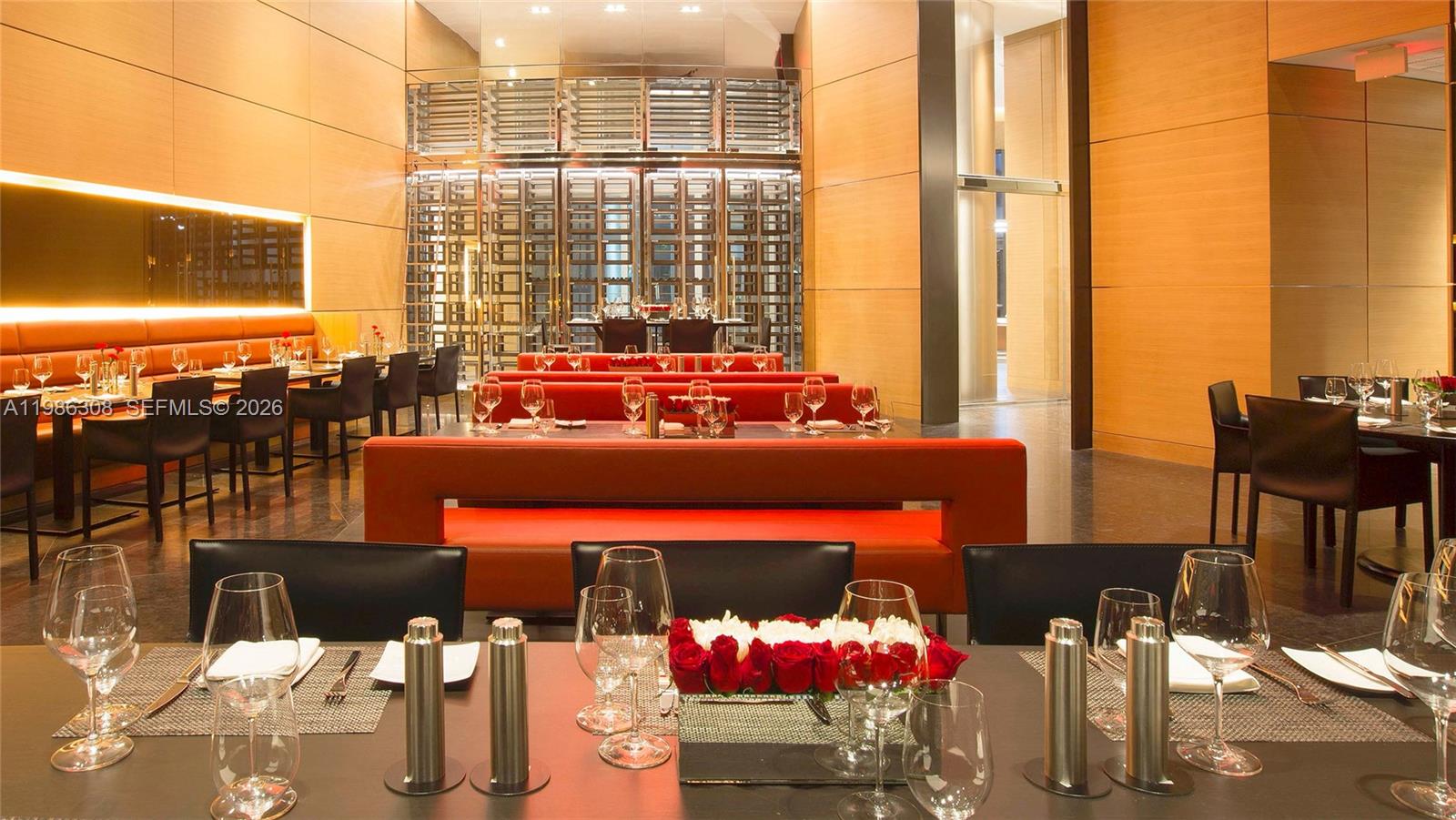 Photo of 18555 Collins Ave  #2201, Sunny Isles Beach, Florida, 33160 - Private Restaurant for building residents only