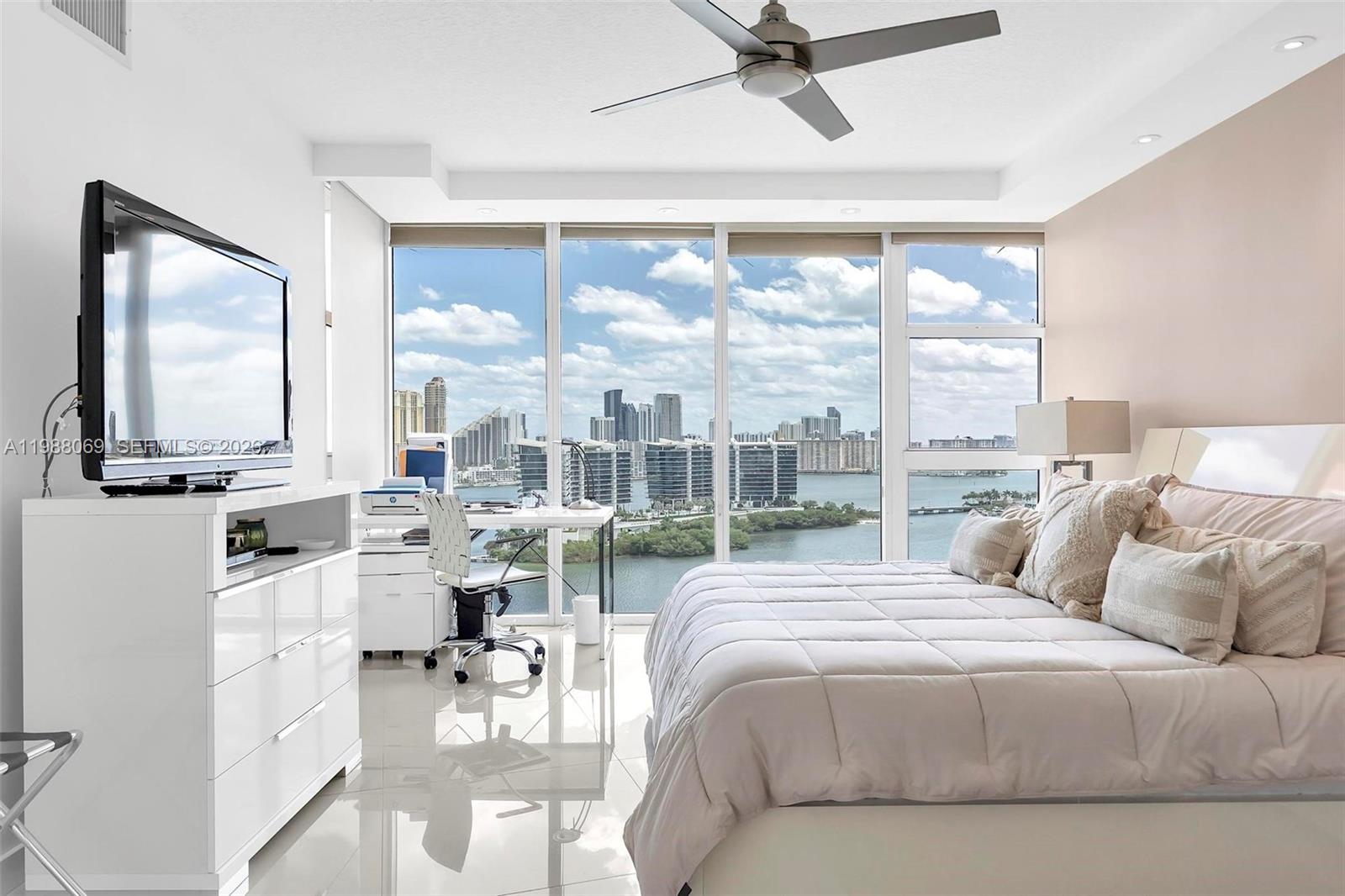 Photo of 3370 HIDDEN BAY DR  #2210, Aventura, Florida, 33180 - Master Bedroom