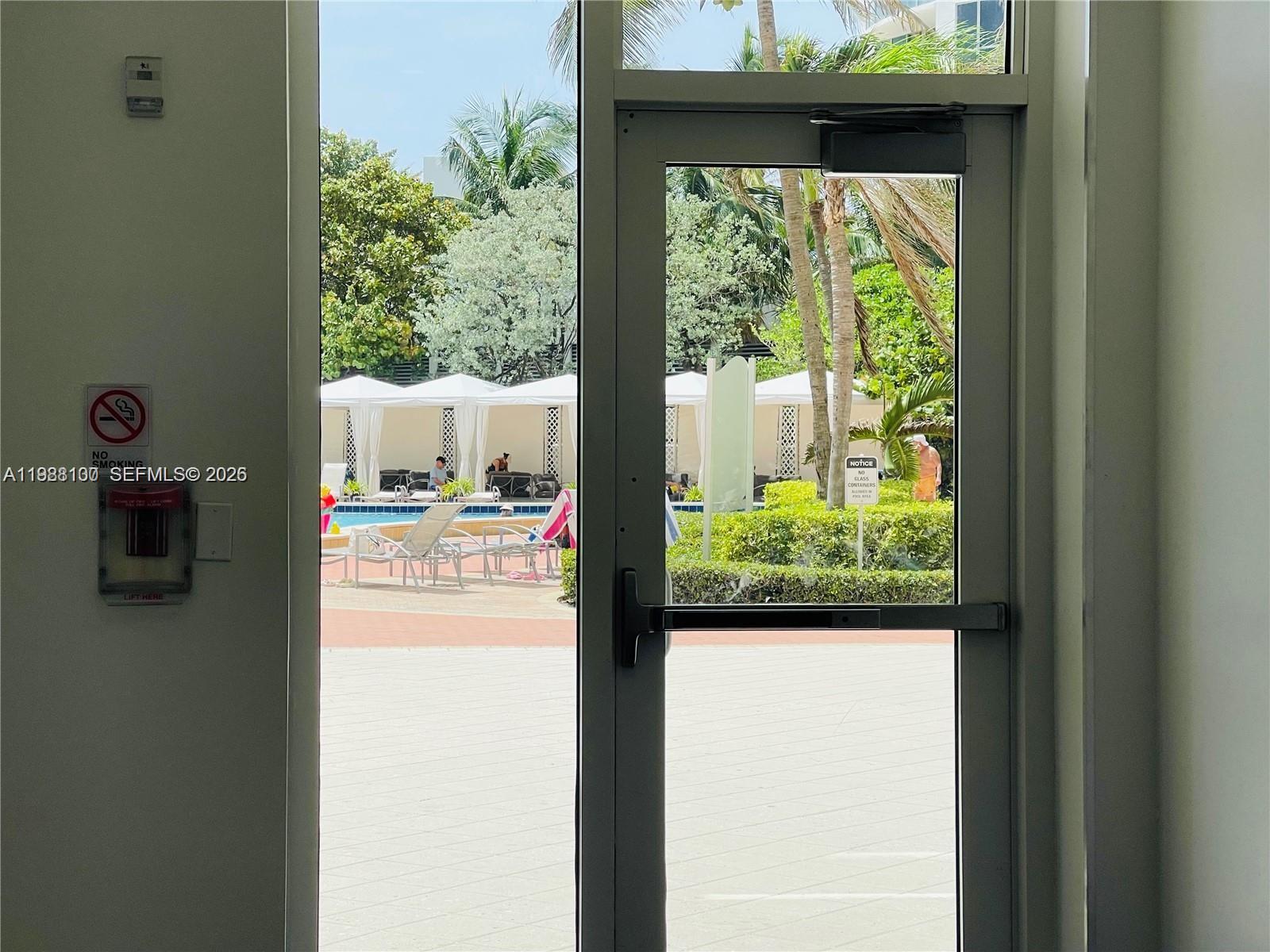 Photo of 3001 Ocean Dr #101, Hollywood, Florida, 33019 - To the Pool