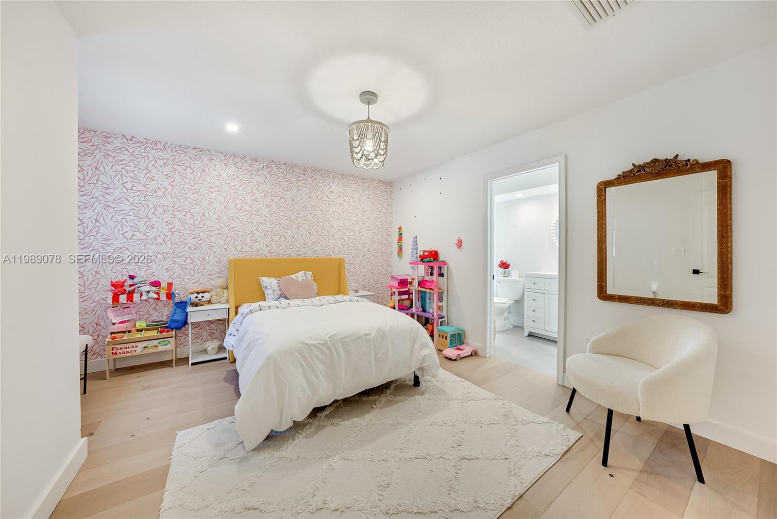 Photo of 20765 32nd Ave  (20765), Aventura, Florida, 33180 - Bright and large children's bedroom with ensuite bathroom and designer touches