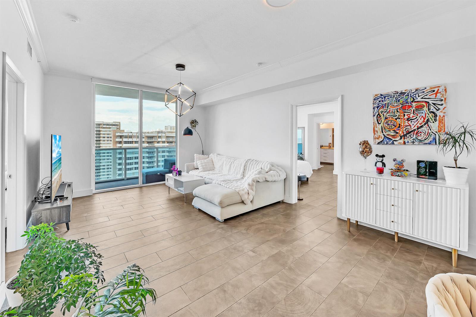 Photo of 1945 Ocean #1803, Hallandale Beach, Florida, 33009 - 14 Living Area