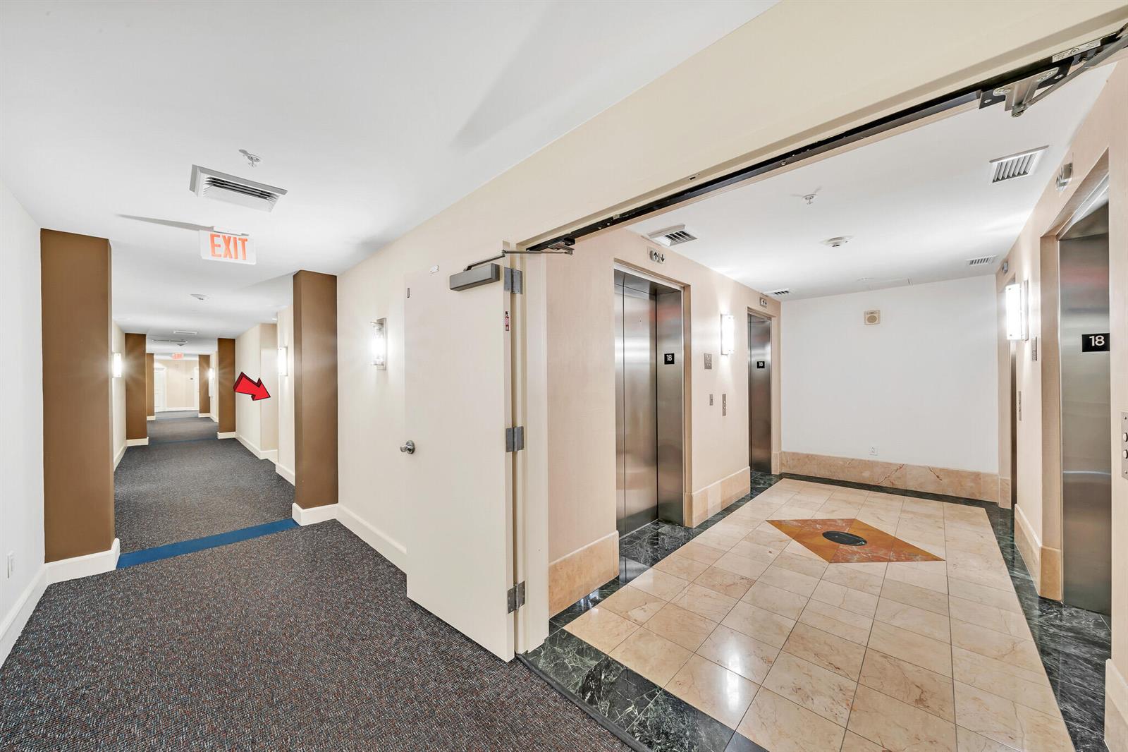 Photo of 1945 Ocean #1803, Hallandale Beach, Florida, 33009 - 27 Elevator