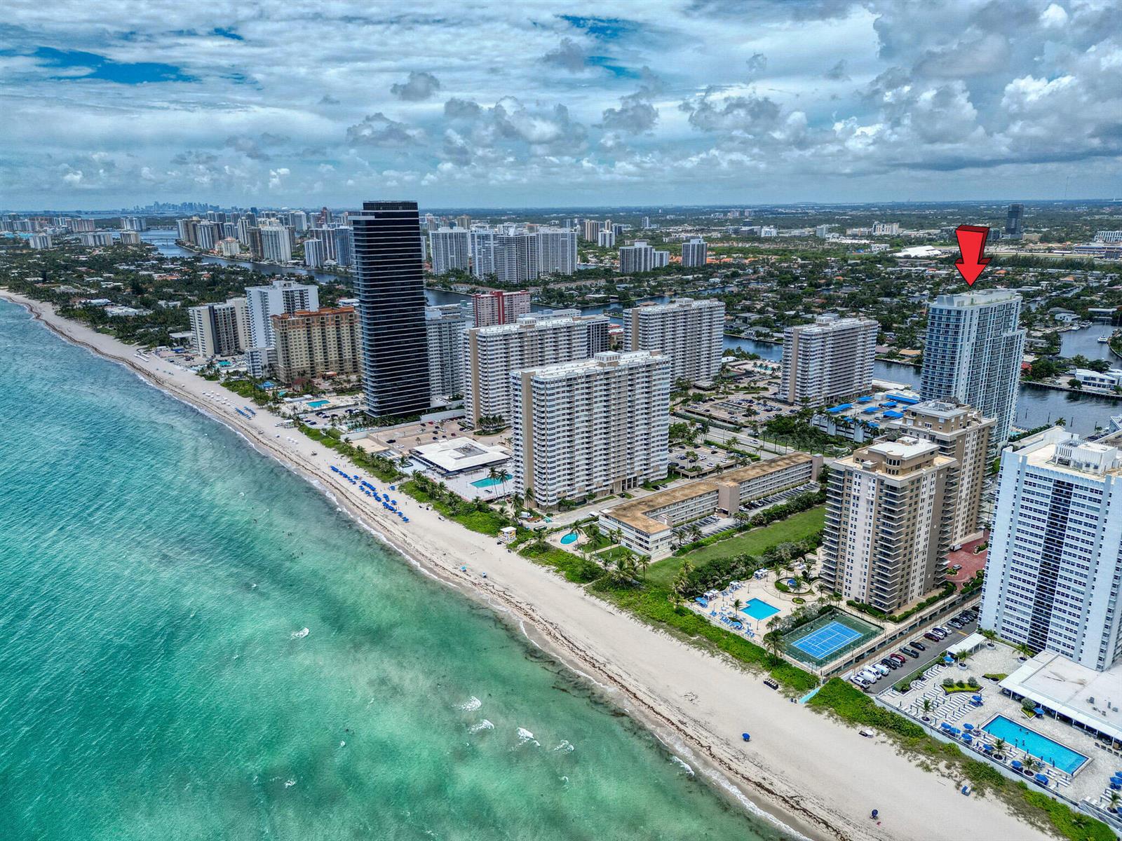 Photo of 1945 Ocean #1803, Hallandale Beach, Florida, 33009 - 1 Aerials (9)