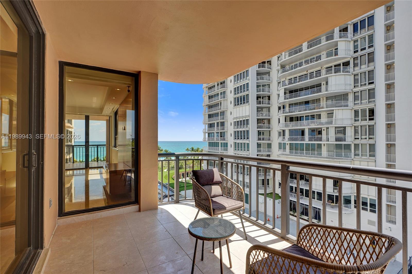 Photo of 10175 Collins Ave  #504, Bal Harbour, Florida, 33154 - FROM MASTER ROOM