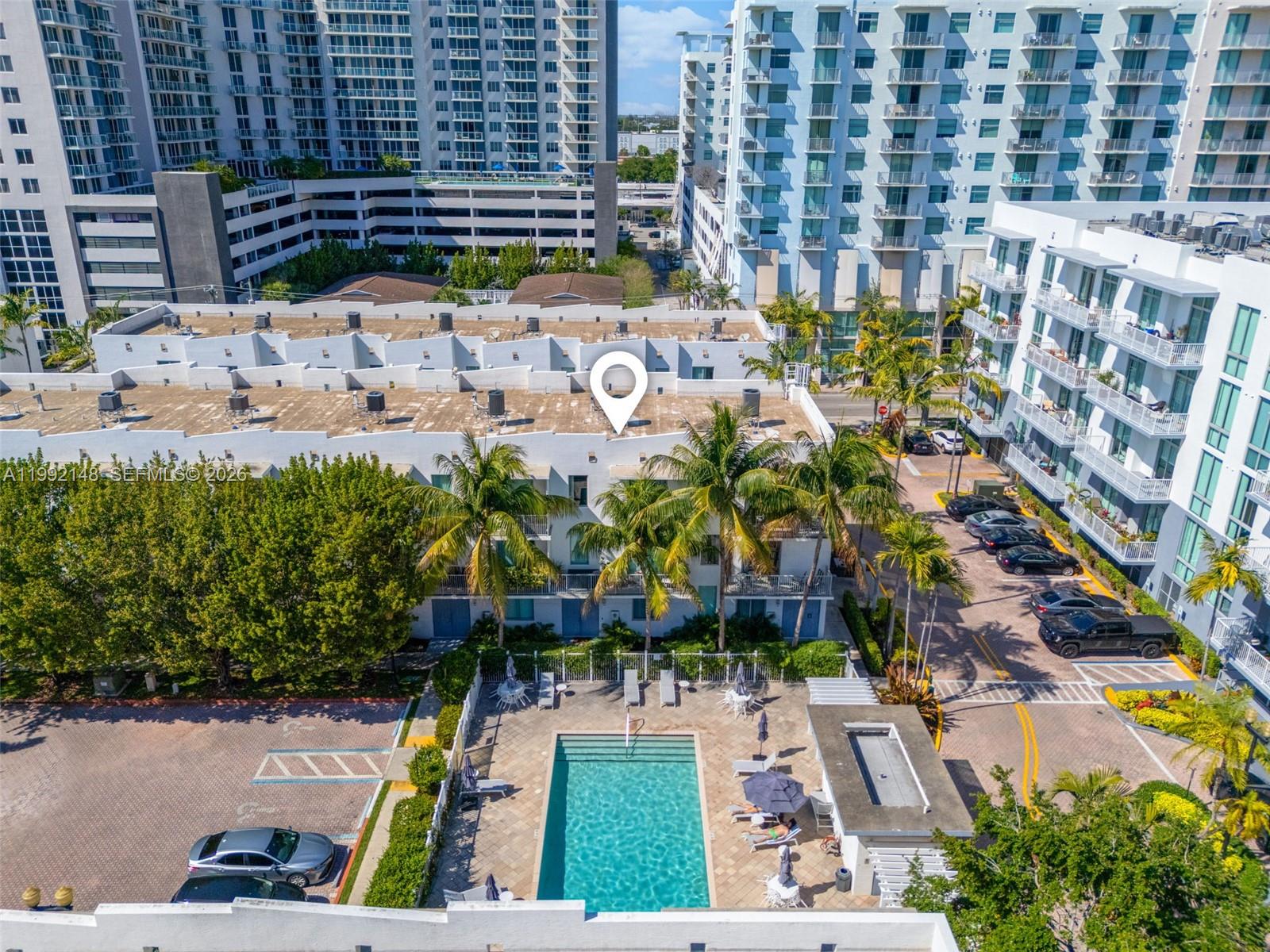 Photo of 2134 Van Buren St (2134), Hollywood, Florida, 33020 - Aerial view of community