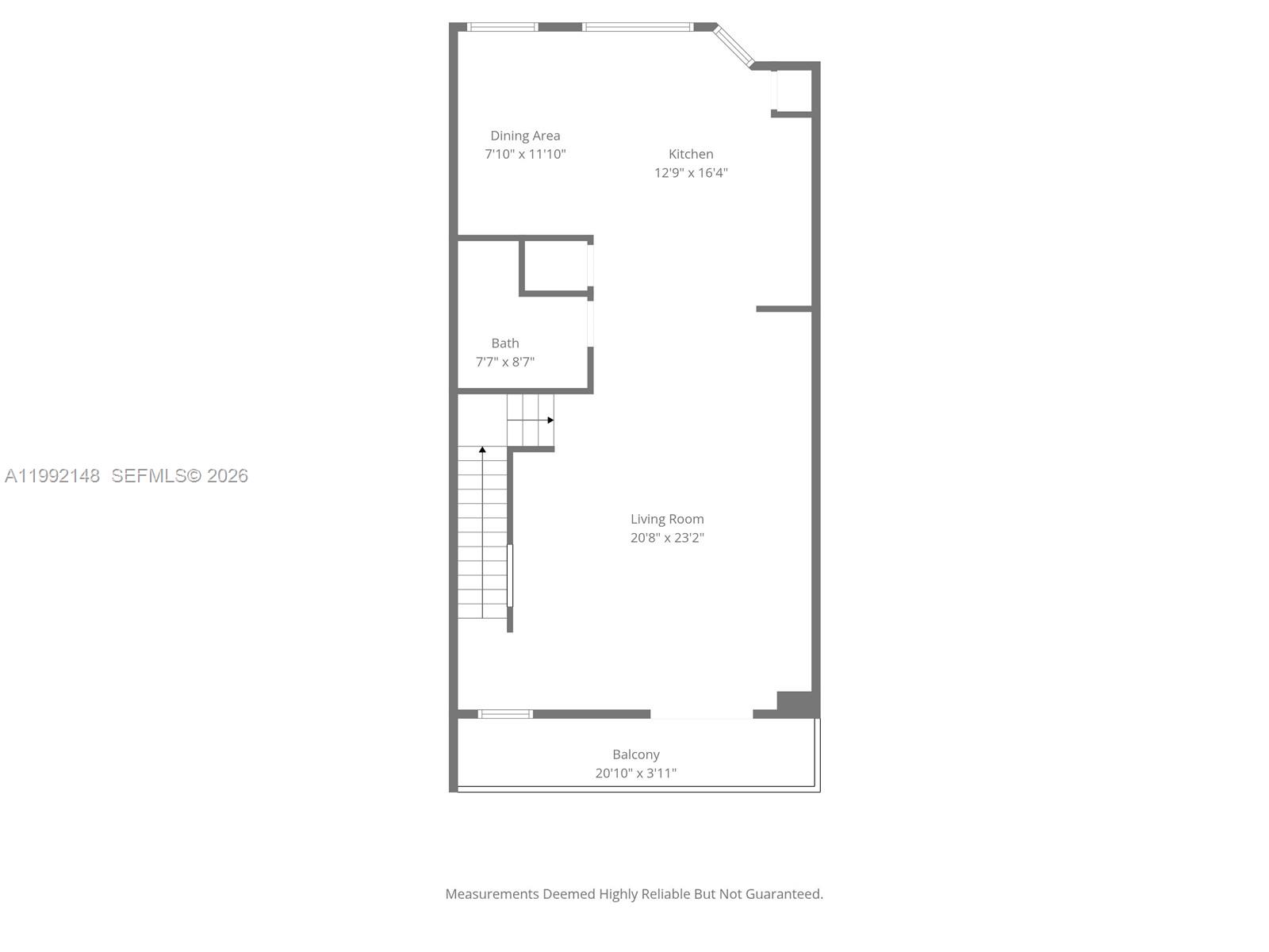 Photo of 2134 Van Buren St (2134), Hollywood, Florida, 33020 - 2nd floor floor plan