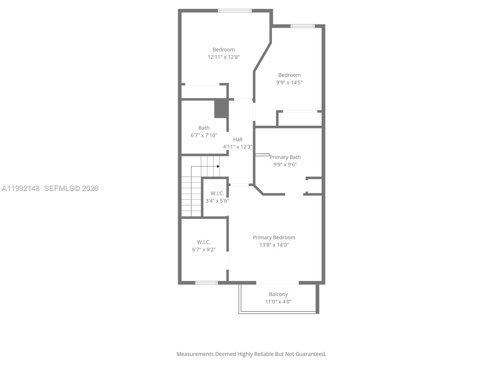 Photo of 2134 Van Buren St (2134), Hollywood, Florida, 33020 - 3rd floor floor plan