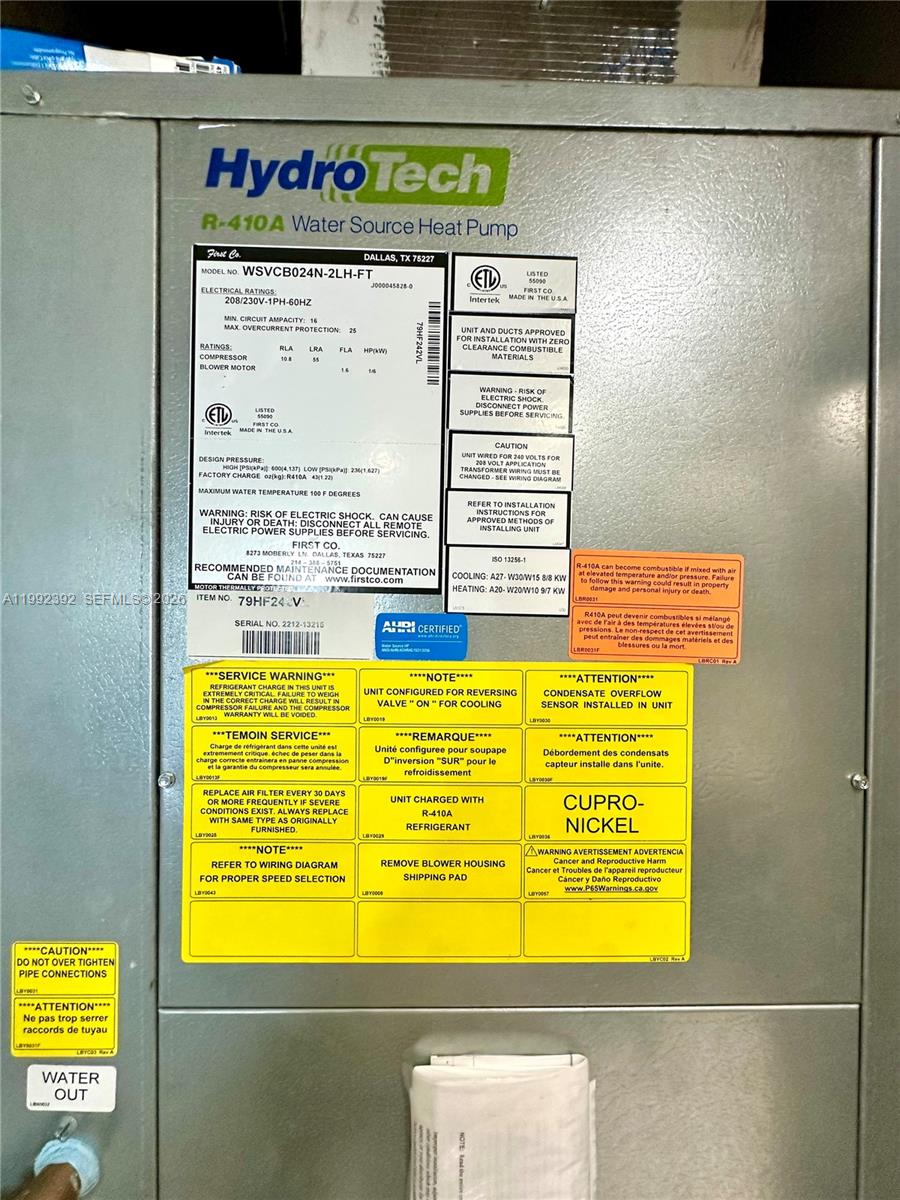 Photo of 1904 Ocean Dr #701, Hallandale Beach, Florida, 33009 - Brand New A/C Unit