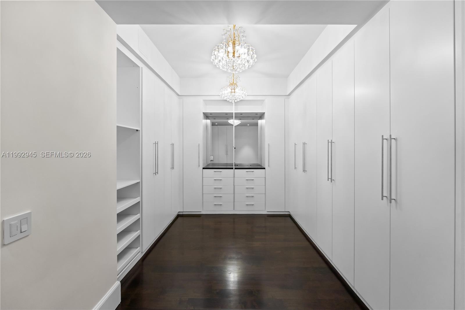 Photo of 9703 Collins Ave  #600, Bal Harbour, Florida, 33154 - Primary Bedroom Walk-In Closets
