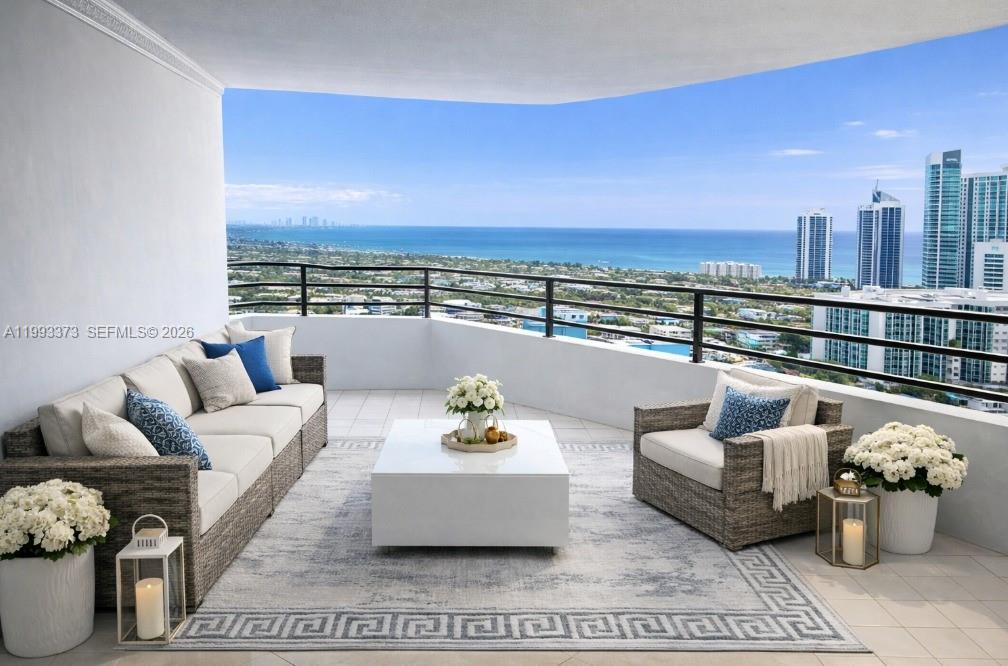 Photo of 2500 Parkview Dr #2206, Hallandale Beach, Florida, 33009 - virtual staging