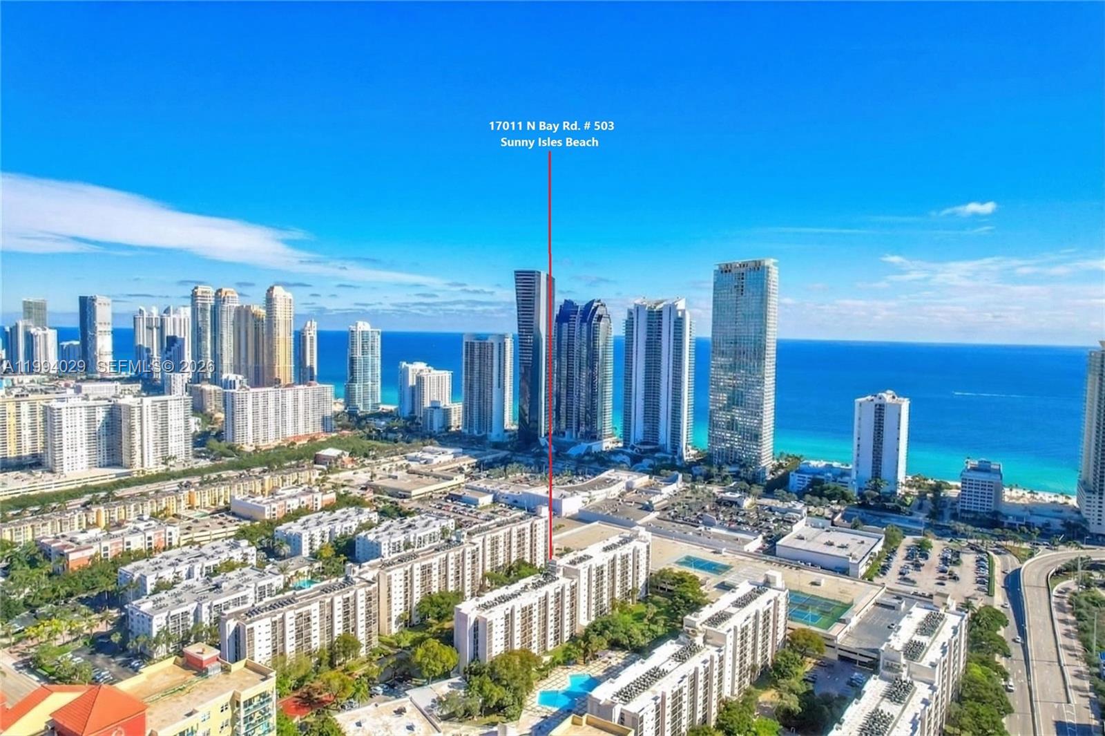 Photo of 17011 Bay Rd  #503, Sunny Isles Beach, Florida, 33160 - 