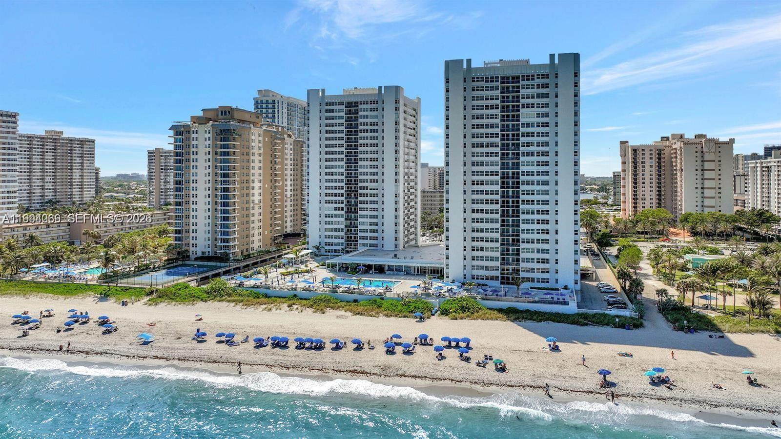 Photo of 1890 Ocean Dr  #1807, Hallandale Beach, Florida, 33009 - Full Beach Service