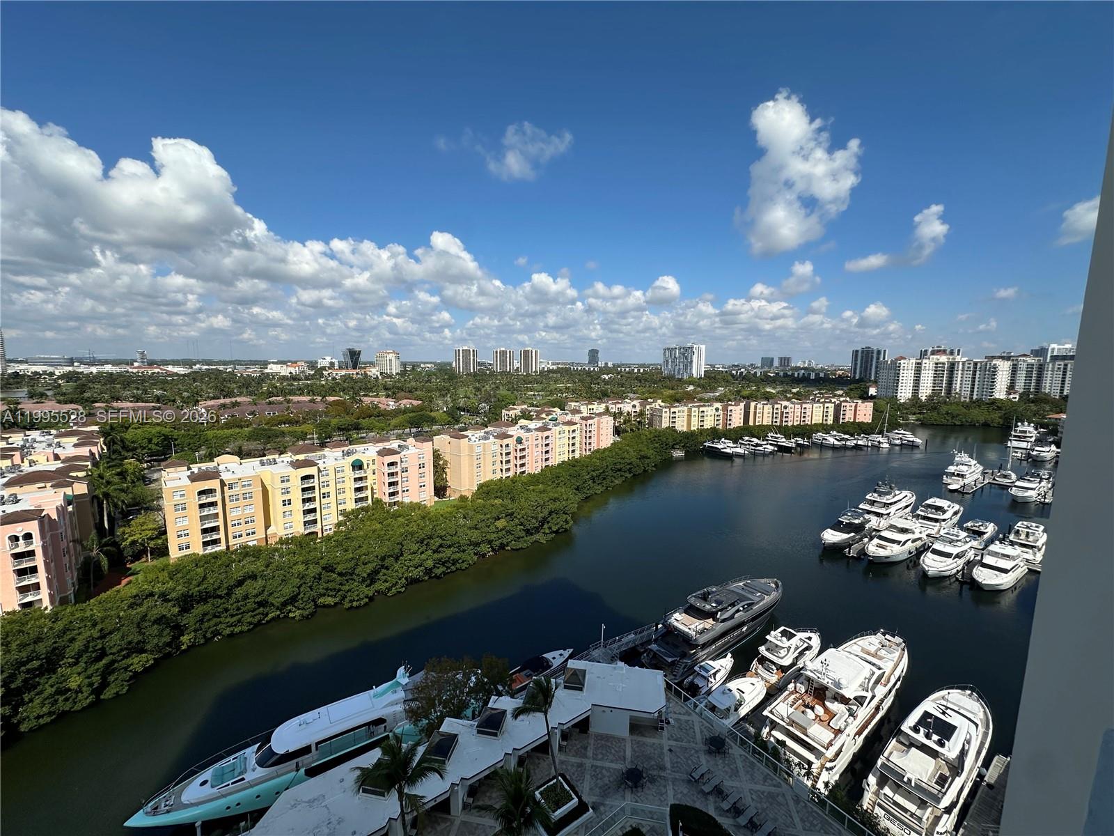 Photo of 19500 Turnberry Way  #14C, Aventura, Florida, 33180 - NE view from Balcony