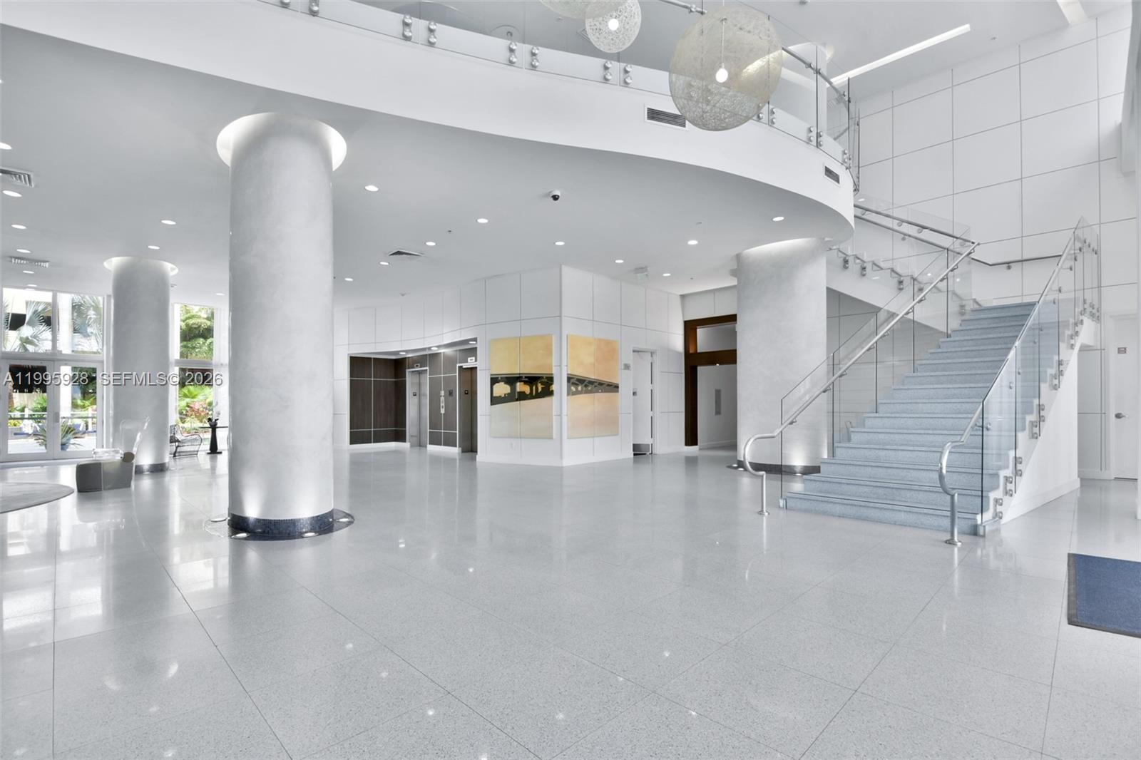 Photo of 18800 29th Ave #PH6, Aventura, Florida, 33180 - the lobby was recently remodeled, this is an old picture of it, i will update this picture.