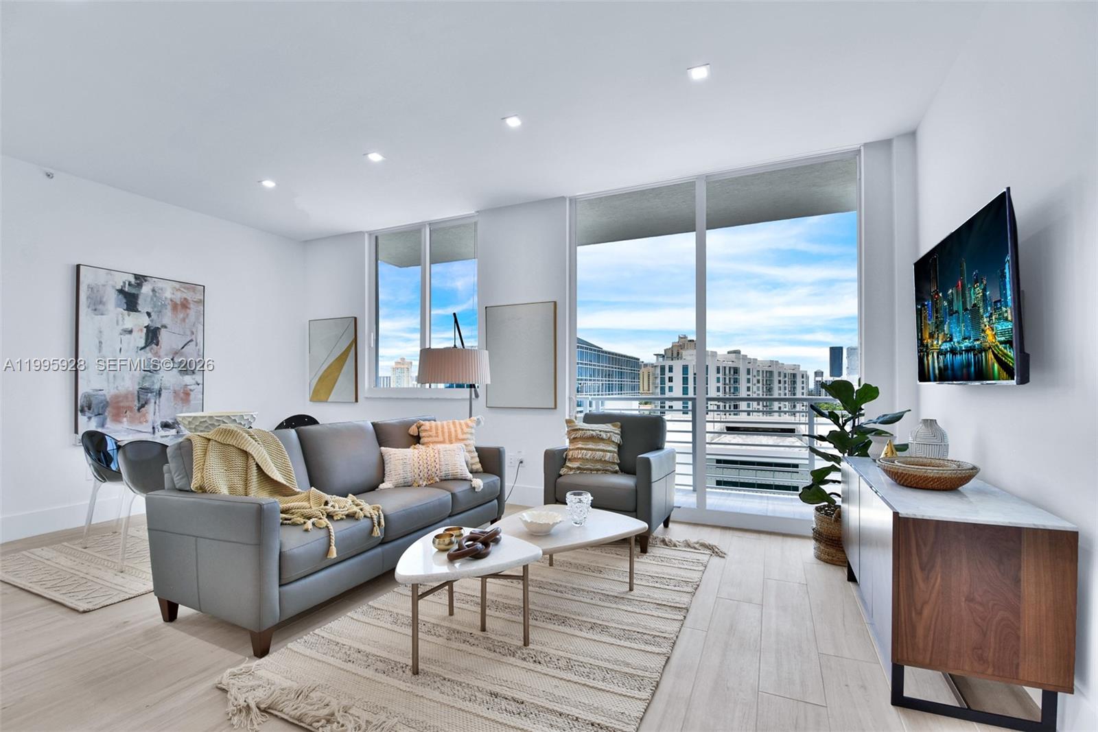 Photo of 18800 29th Ave #PH6, Aventura, Florida, 33180 - TV in each bedroom