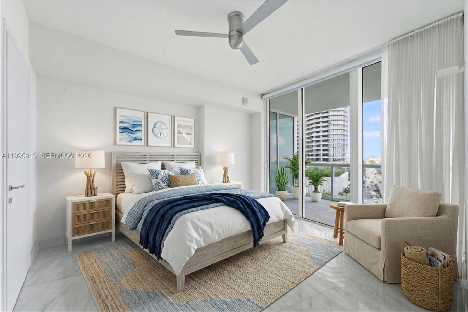 Photo of 450 Alton Rd  #910, Miami Beach, Florida, 33139 - Virtually staged.