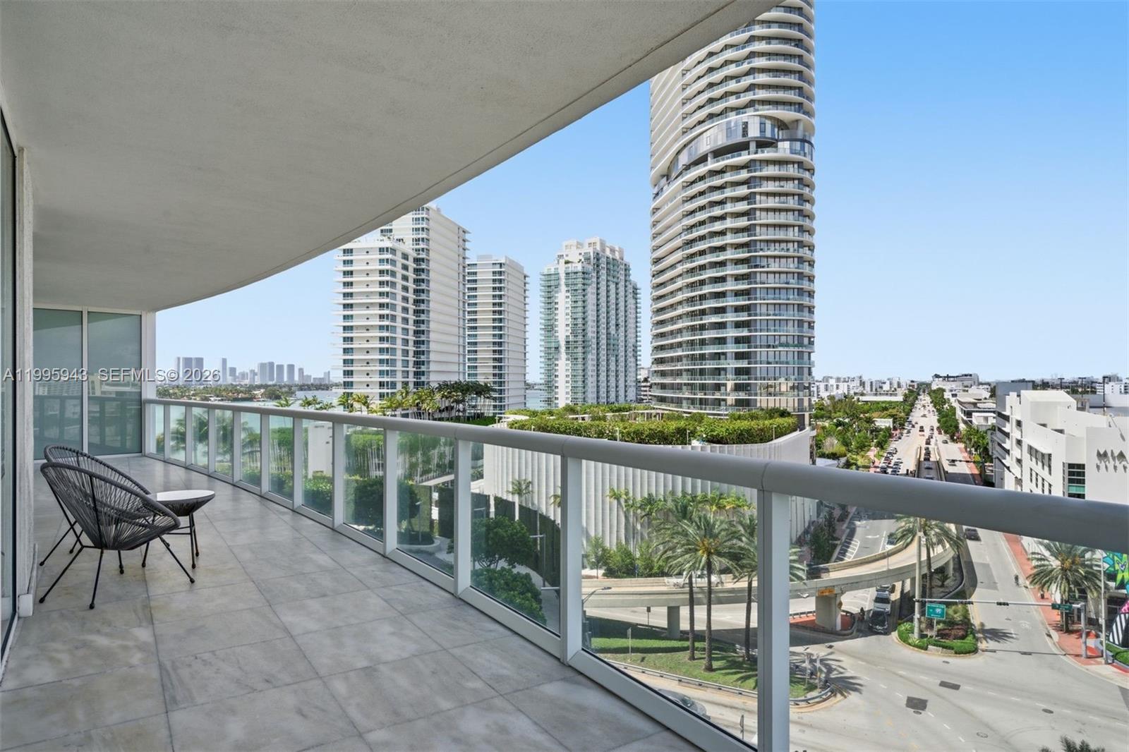 Photo of 450 Alton Rd  #910, Miami Beach, Florida, 33139 - View from balcony