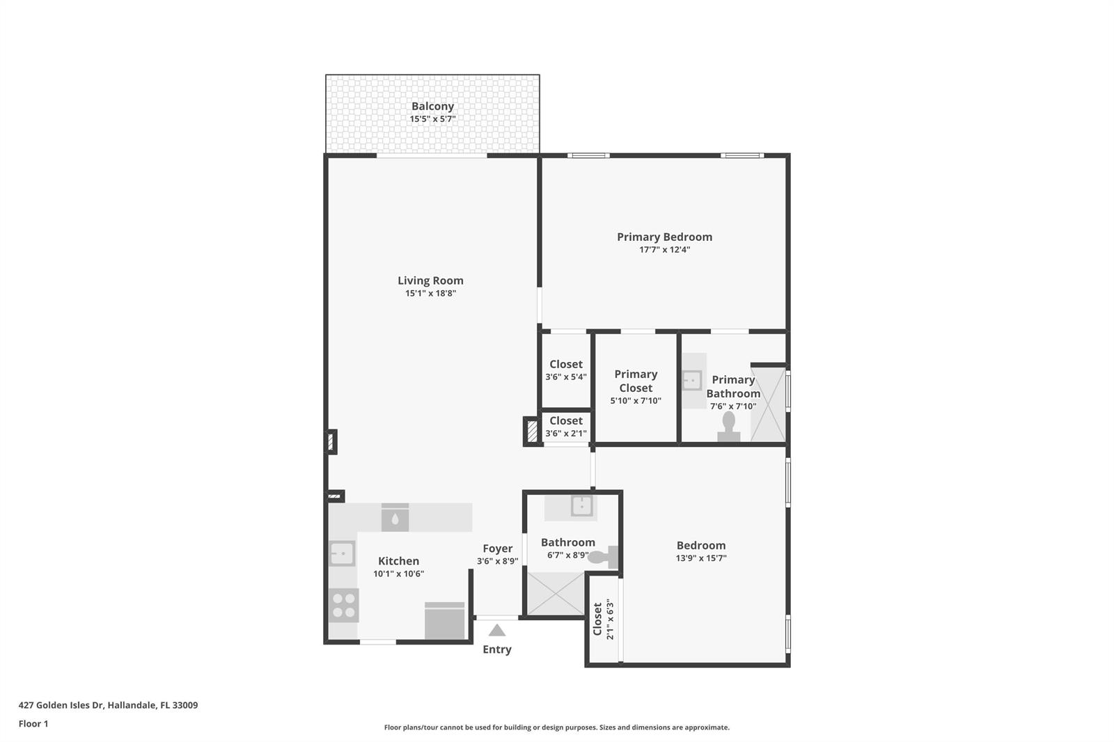 Photo of 427 Golden Isles #6d, Hallandale Beach, Florida, 33009 - 1-floor-1