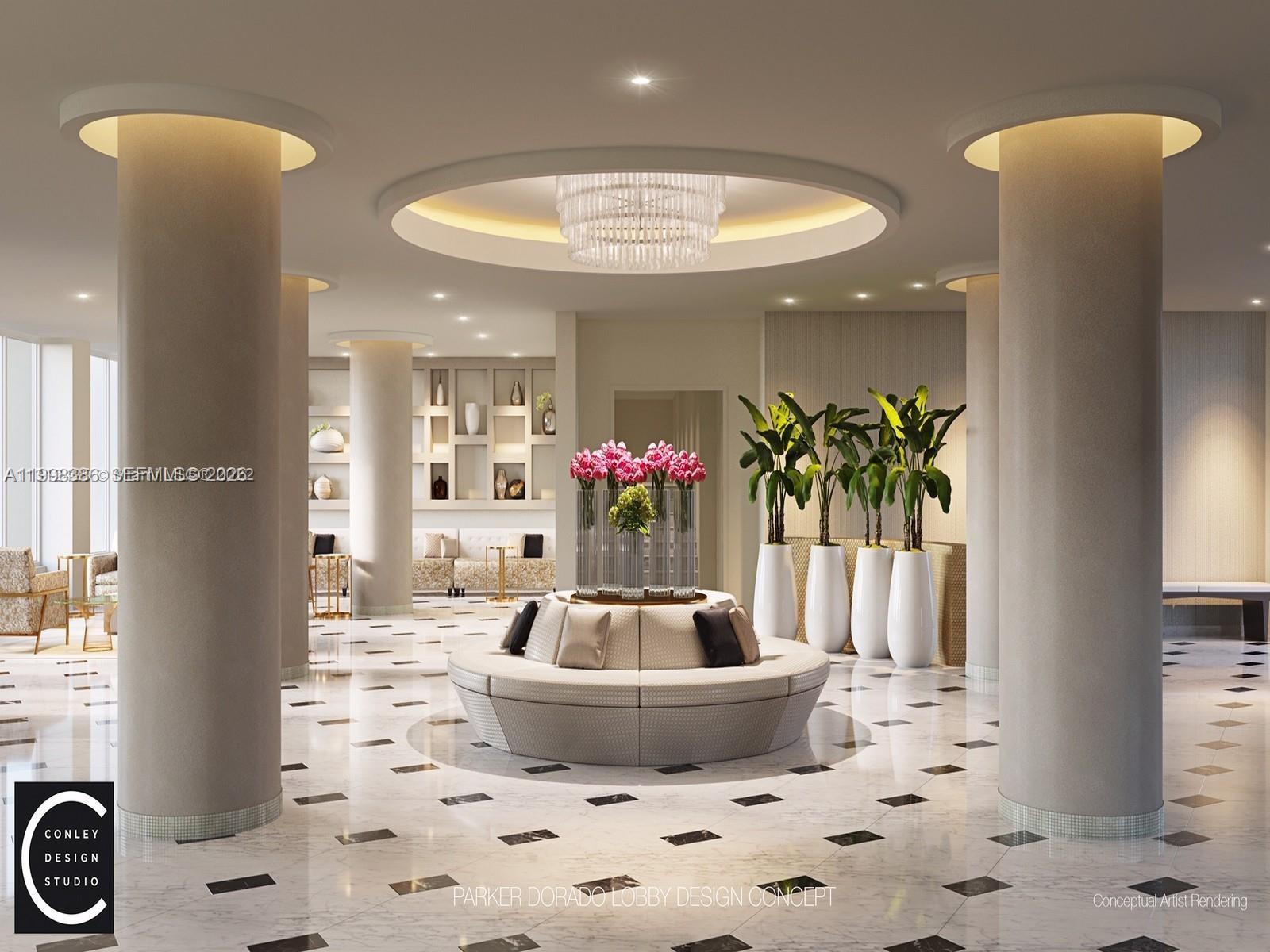 Photo of 3180 Ocean Dr  #621, Hallandale Beach, Florida, 33009 - NEW LOBBY!