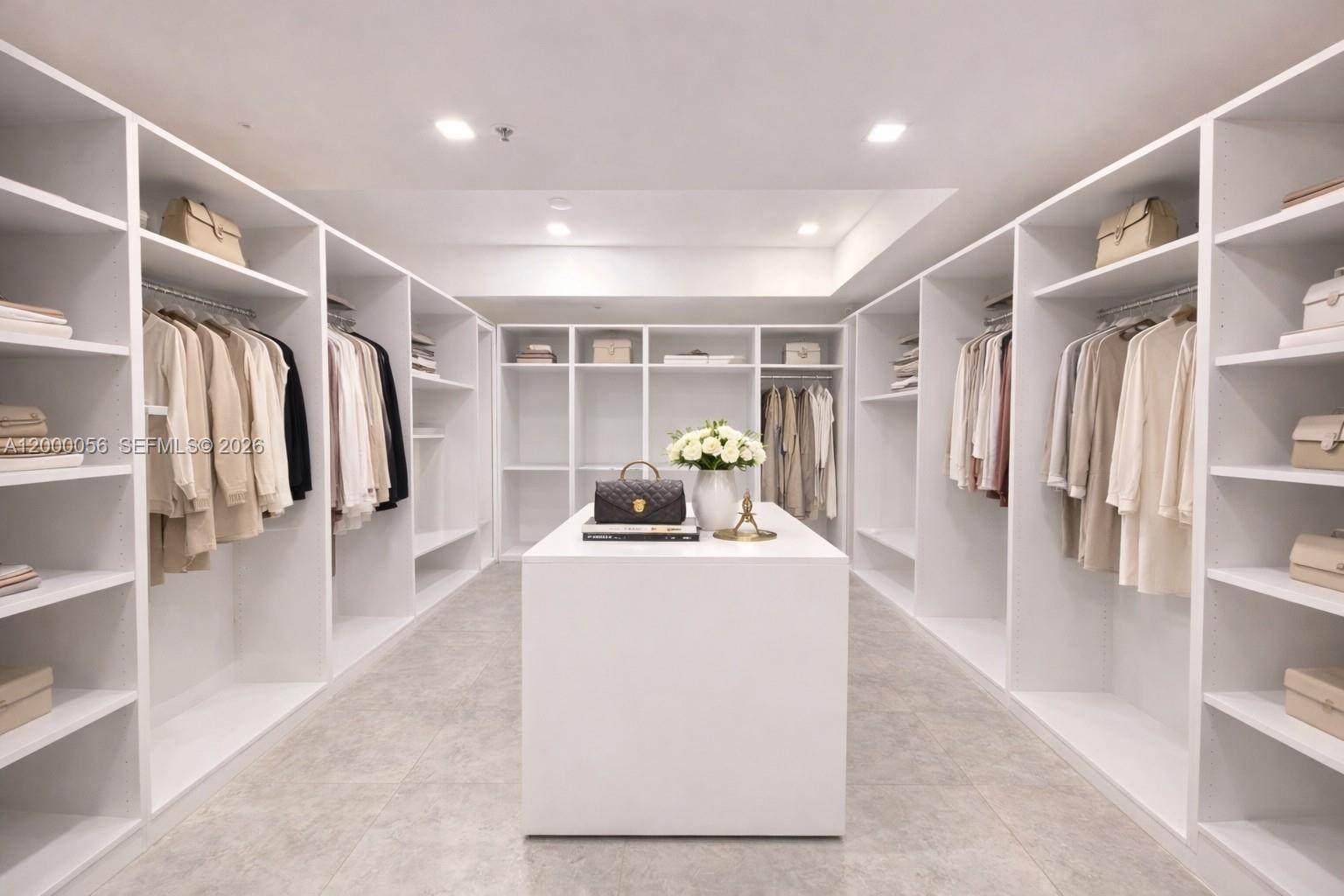 Photo of 17301 Biscayne Blvd  #308, North Miami Beach, Florida, 33160 - Den converted into a custom walk-in closet