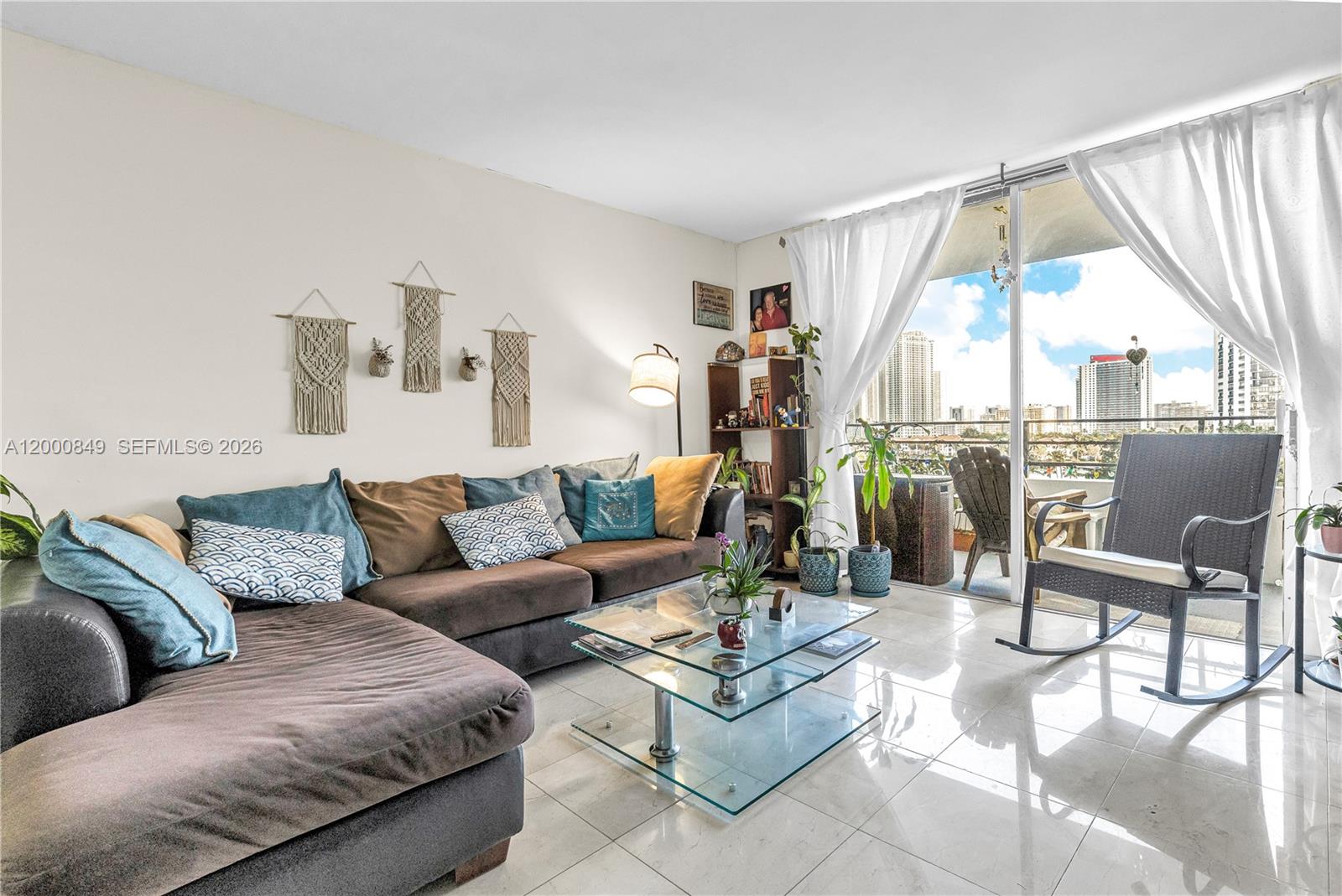 Photo of 600 Three Islands Blvd  #618, Hallandale Beach, Florida, 33009 - Living Room
