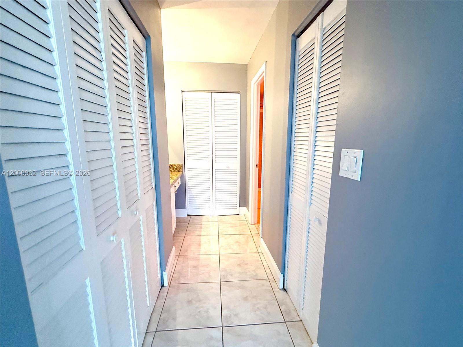 Photo of 1825 Ocean Dr #614, Hallandale Beach, Florida, 33009 - double closet in the master room