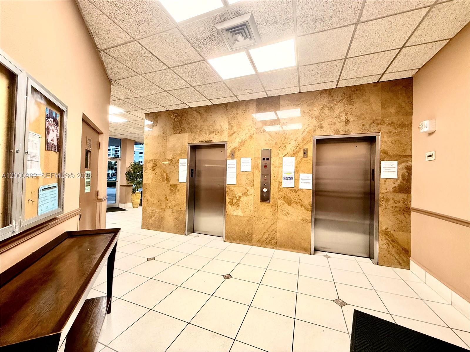 Photo of 1825 Ocean Dr #614, Hallandale Beach, Florida, 33009 - double elevators
