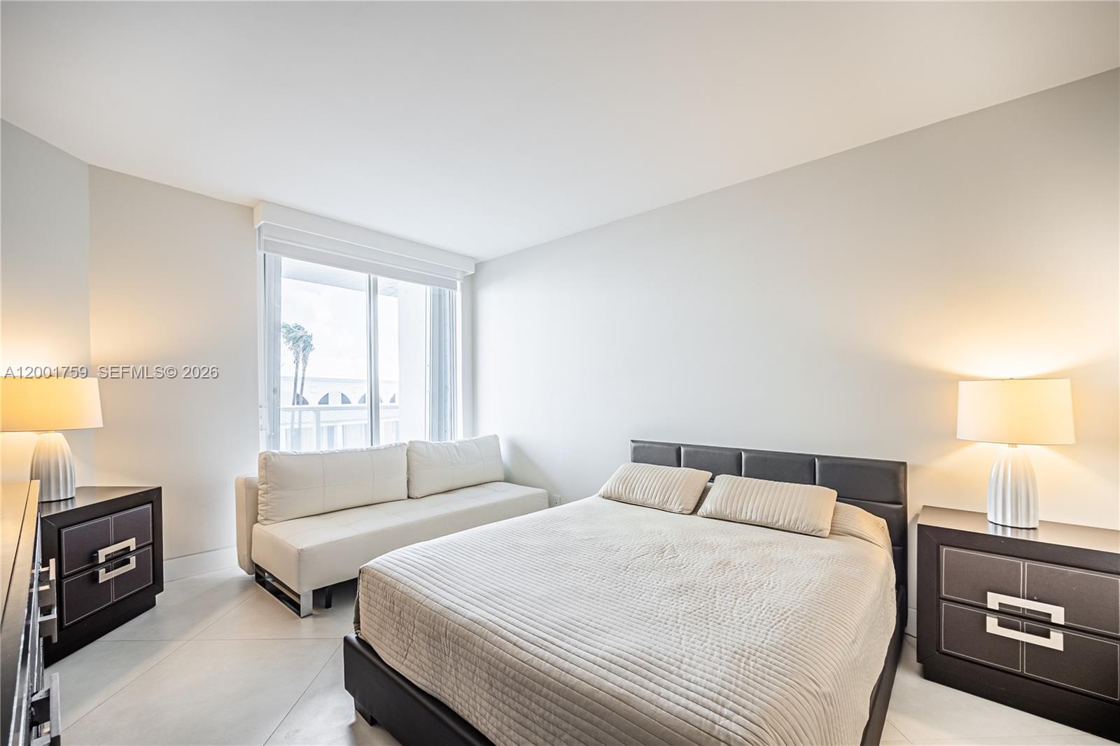 Photo of 16485 Collins Ave  #536, Sunny Isles Beach, Florida, 33160 - Guest Bed