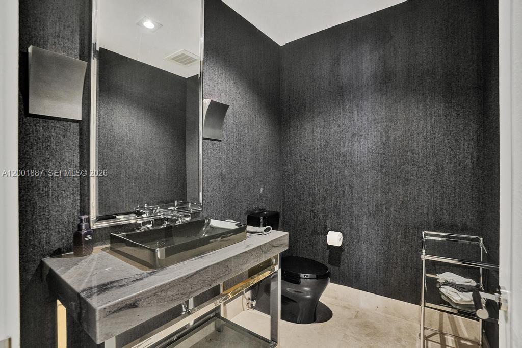 Photo of 9705 Collins Ave  #702N, Bal Harbour, Florida, 33154 - Powder room