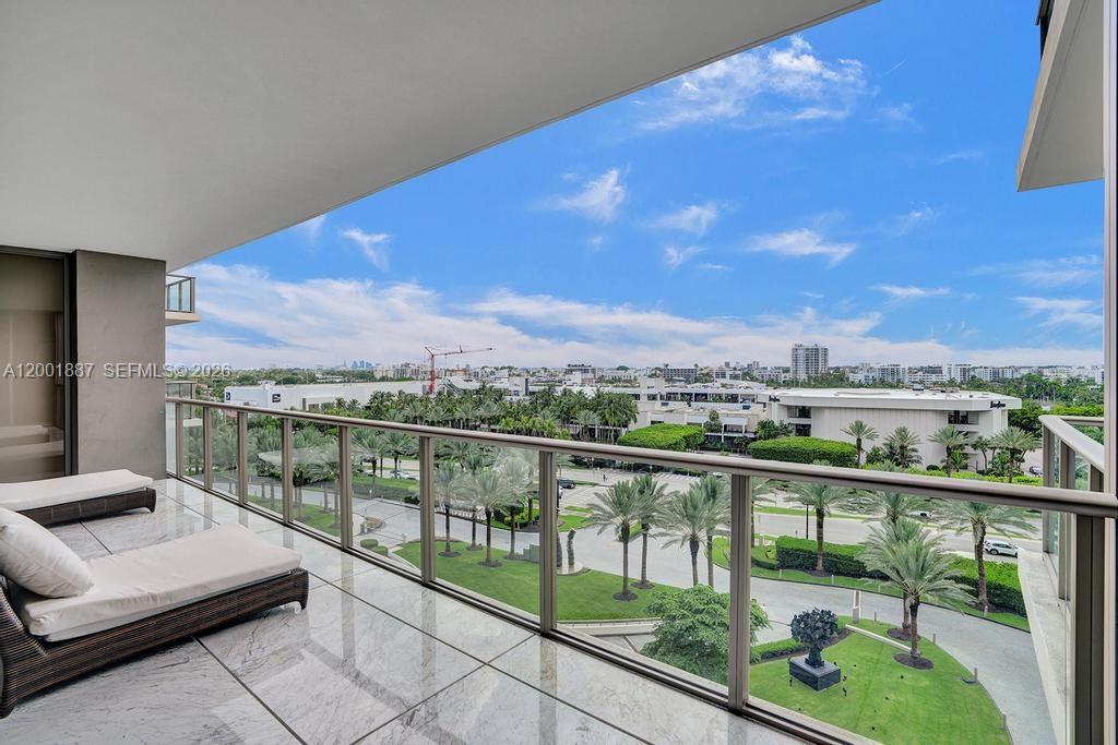 Photo of 9705 Collins Ave  #702N, Bal Harbour, Florida, 33154 - West Balcony