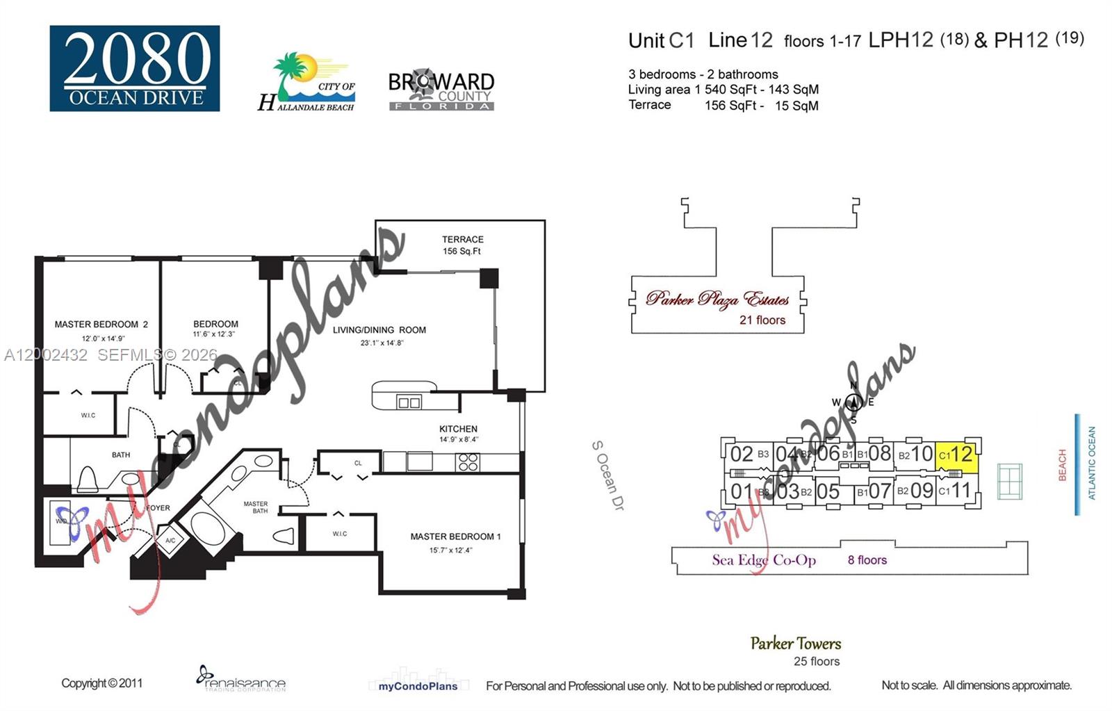 Photo of 2080 Ocean Dr #MPH12, Hallandale Beach, Florida, 33009 -