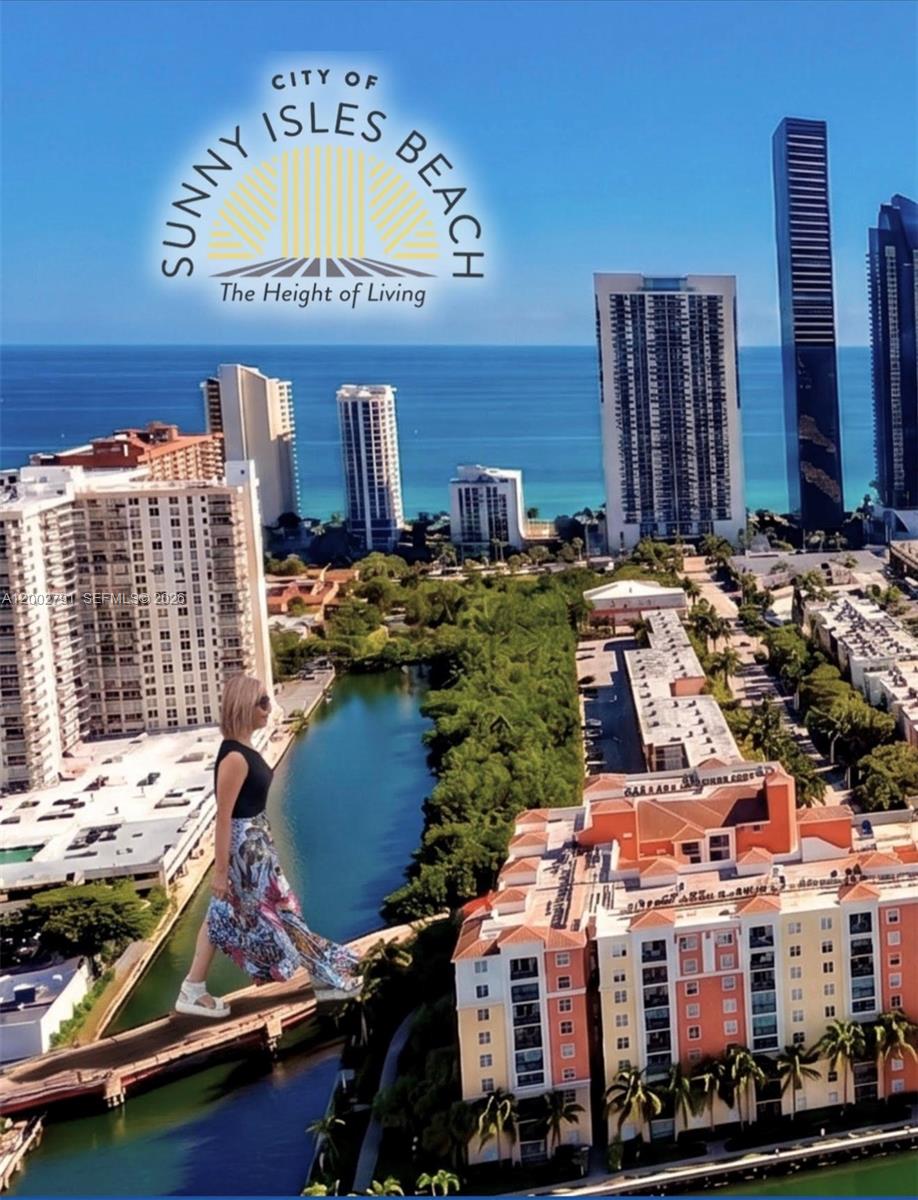 Photo of 17125 Bay Rd  #3204, Sunny Isles Beach, Florida, 33160 - The charming North Bay Road Pedestrian Bridge offers a unique and scenic connection between the north and south sides of Sunny Isles Beach, allowing residents to enjoy a peaceful waterfront pathway away from the traffic of Collins Avenue.