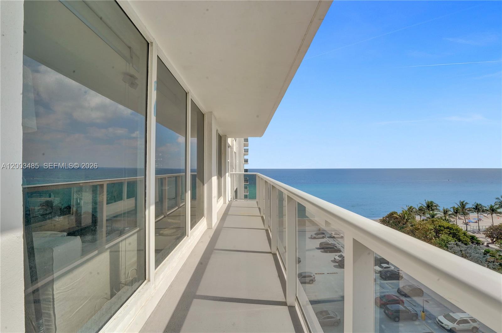 Photo of 2751 Ocean Dr  #908S, Hollywood, Florida, 33019 - View from wraparound terrace