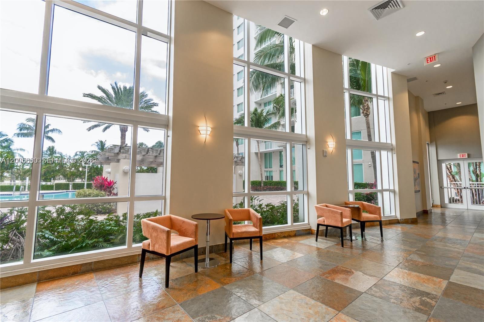 Photo of 1745 Hallandale Beach Blvd  #301W, Hallandale Beach, Florida, 33009 - Lobby Area
