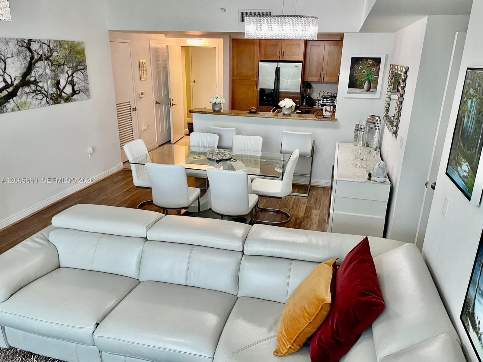 Photo of 1745 Hallandale Beach Blvd  #301W, Hallandale Beach, Florida, 33009 - Living Area