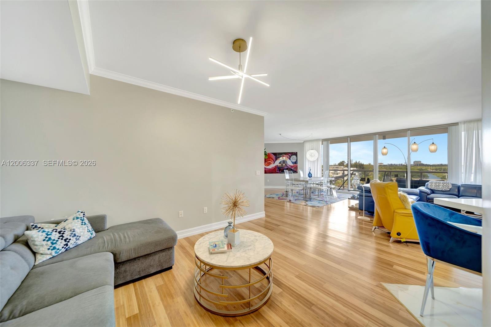 Photo of 6051 Ocean Dr  #603, Hollywood, Florida, 33019 - Den can ve closed off for 3rd bedroom