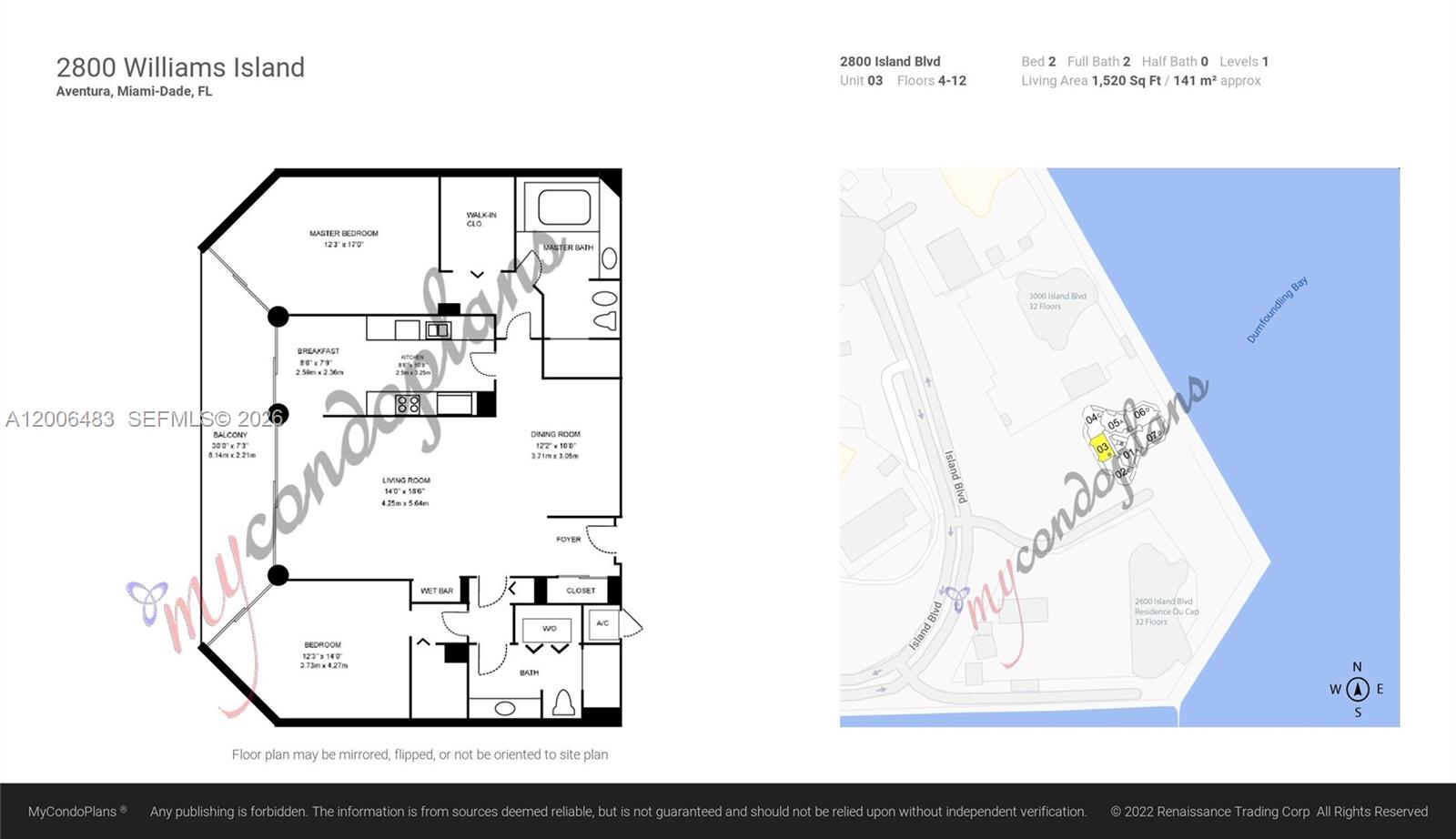 603 2 / 2 1520 sq. ft. $ 2026-04-23 0 Photo