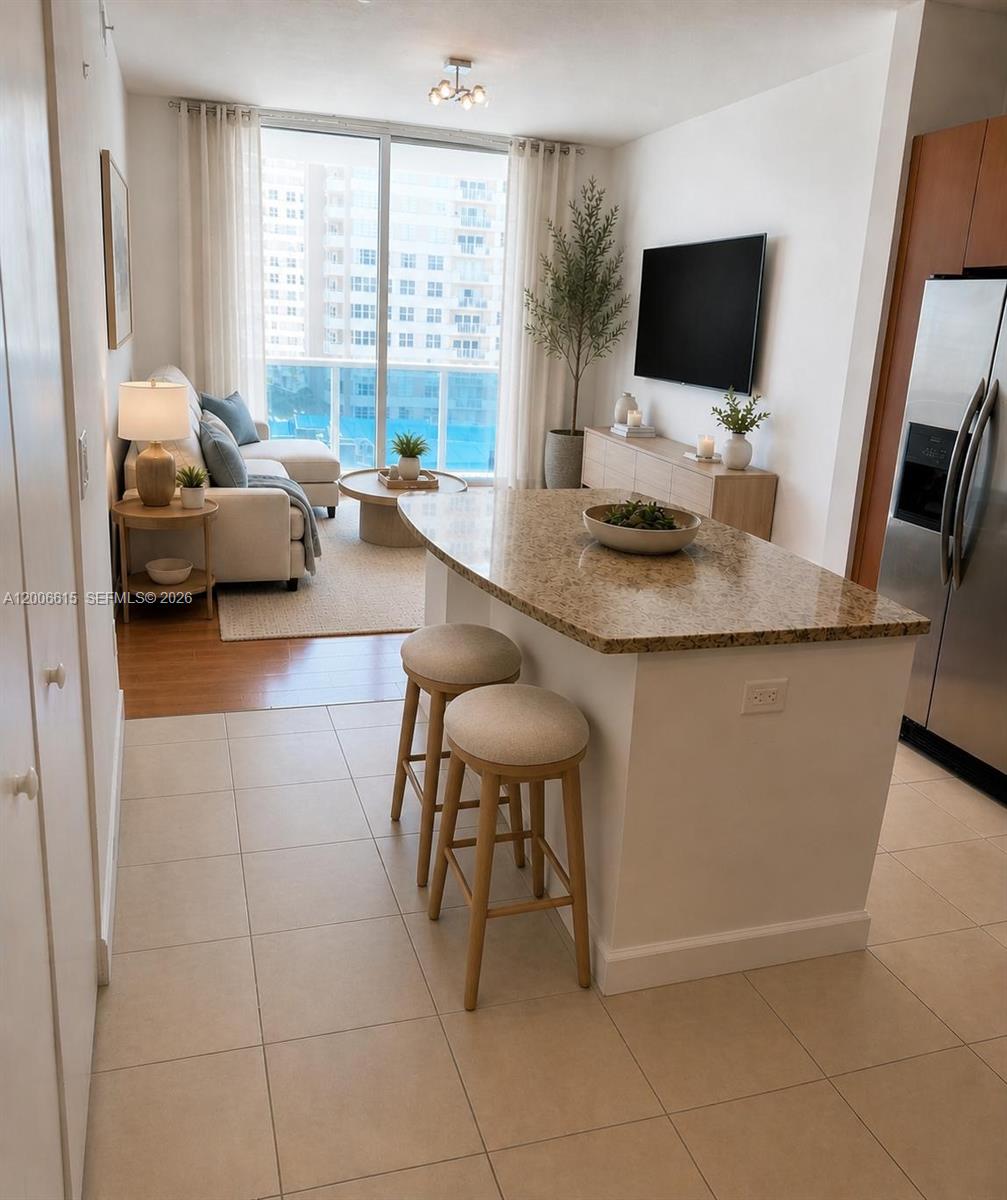 Photo of 1945 Ocean Dr  #603, Hallandale Beach, Florida, 33009 - virtual staging