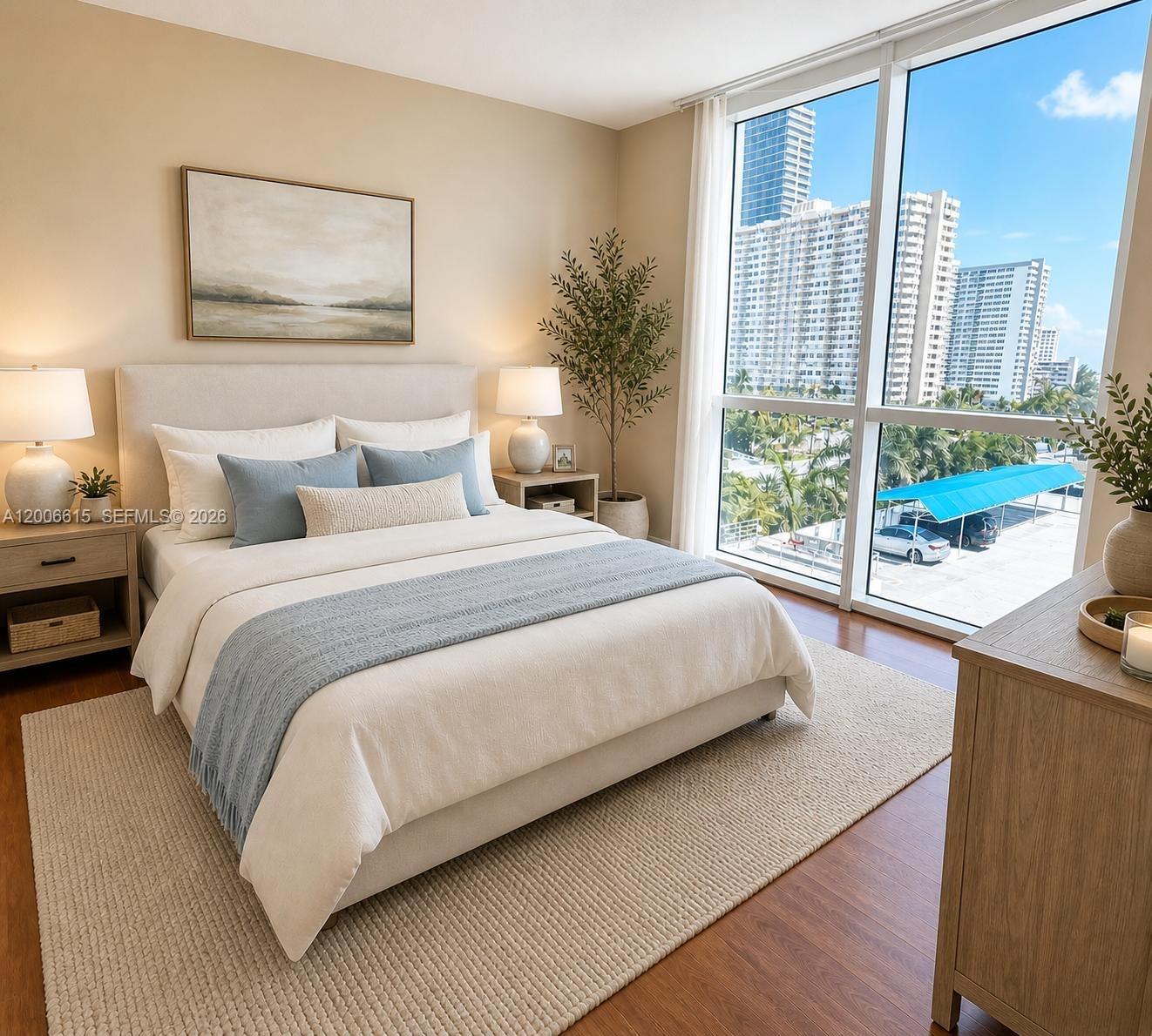 Photo of 1945 Ocean Dr  #603, Hallandale Beach, Florida, 33009 - virtual staging