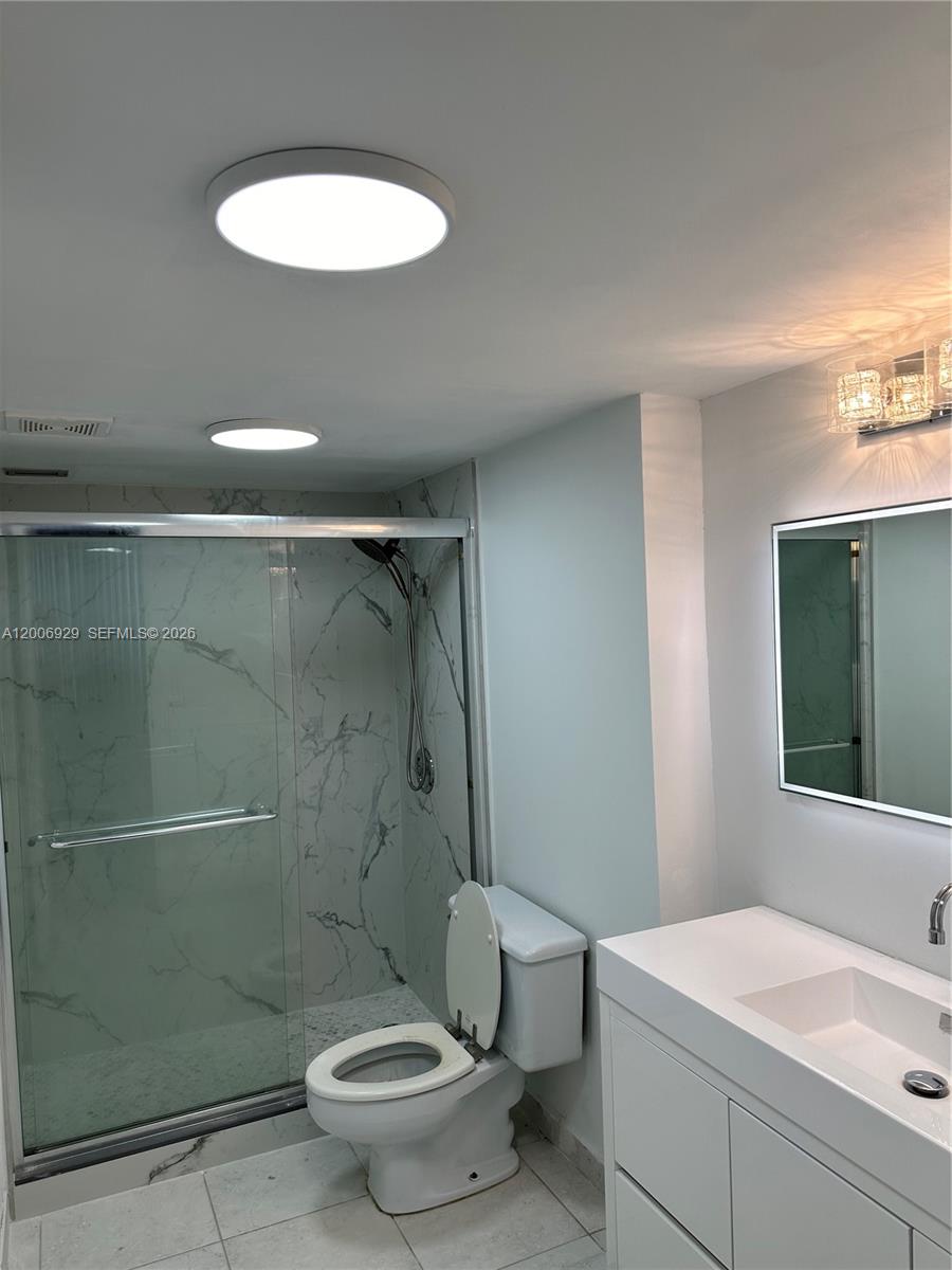 Photo of 600 Three Islands Blvd  #1113, Hallandale Beach, Florida, 33009 - New Shower and Vanity's