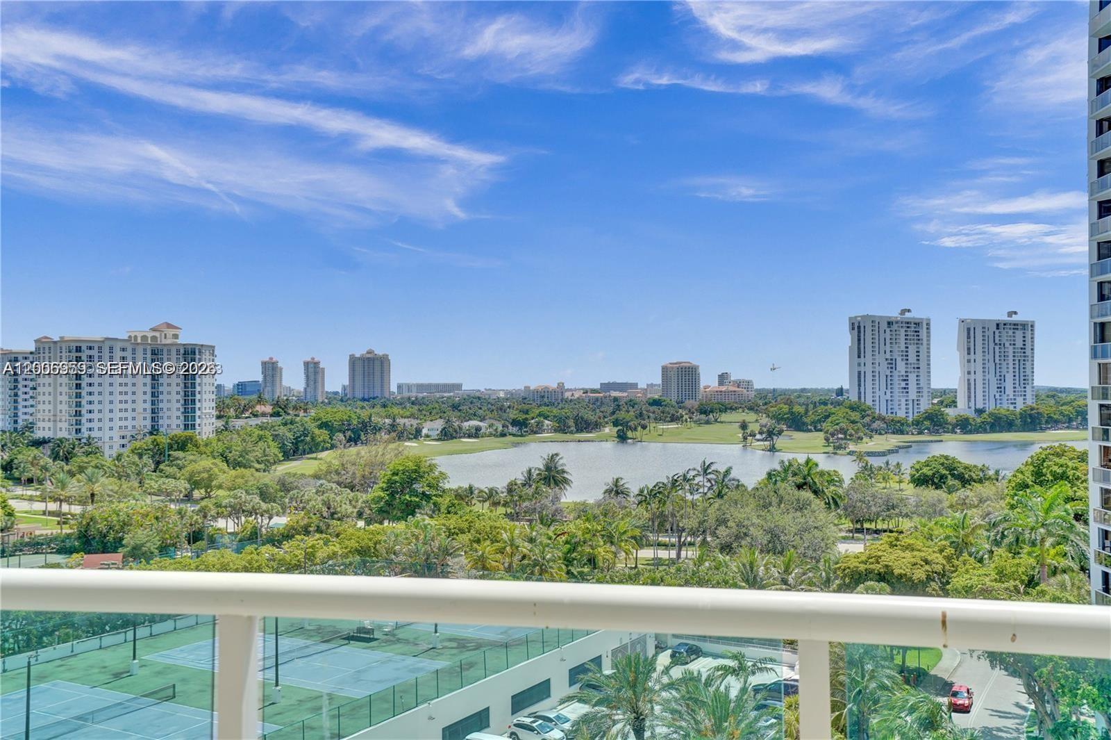 Photo of 20201 Country Club Dr  #1006, Aventura, Florida, 33180 - From the West Balcony