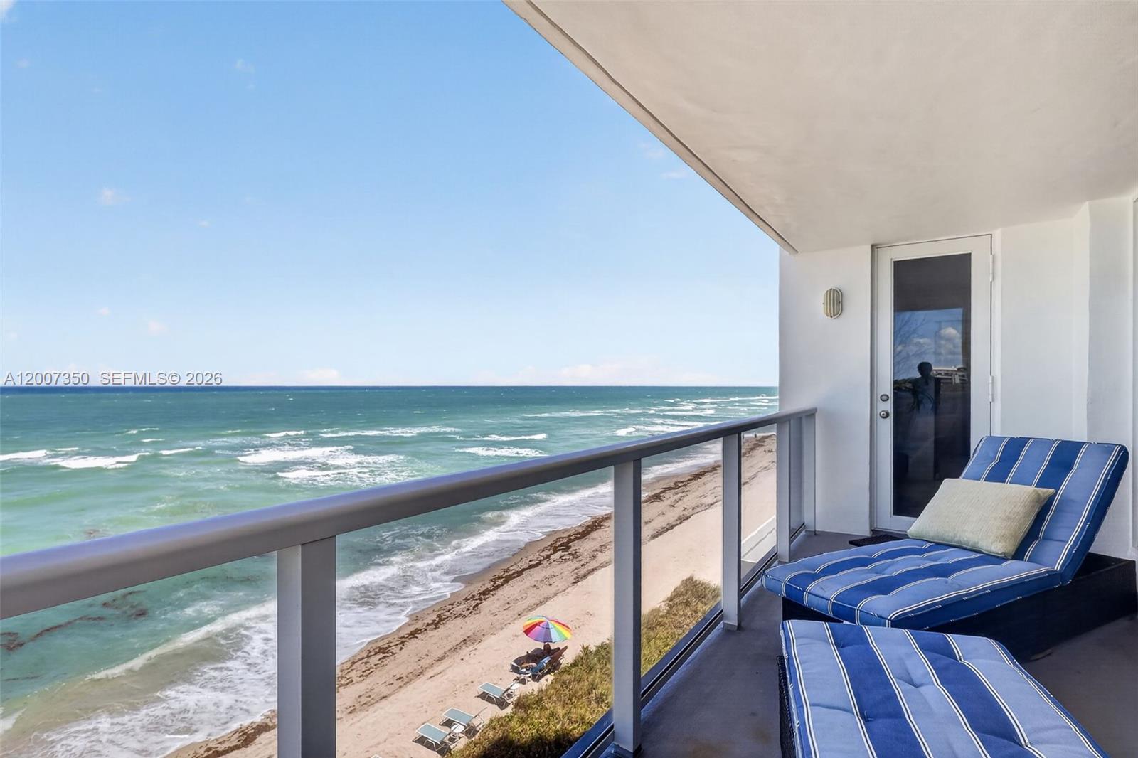 Photo of 2751 Ocean Dr  #504S, Hollywood, Florida, 33019 - View From 2nd Bedroom