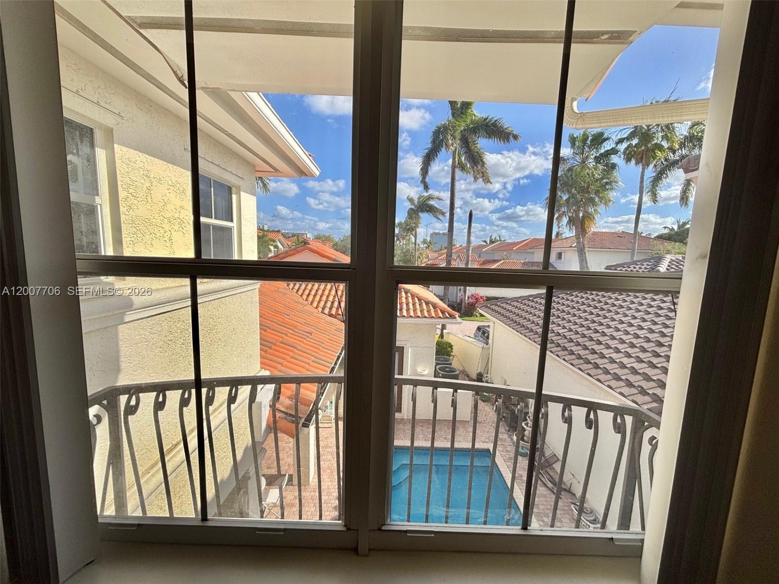 Photo of 1141 Waterside Ln  (1141), Hollywood, Florida, 33019 - view from guest bedroom