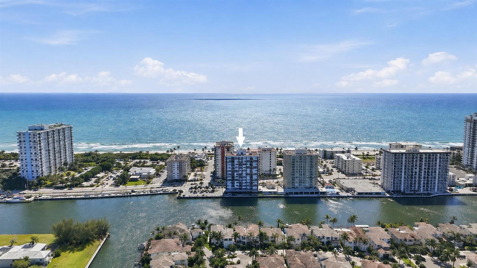 Photo of 1400 Ocean  #303, Hollywood, Florida, 33019 - aerial