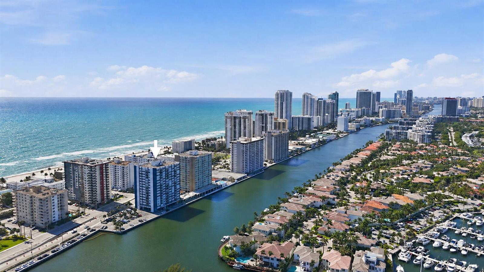 Photo of 1400 Ocean  #303, Hollywood, Florida, 33019 - aerial